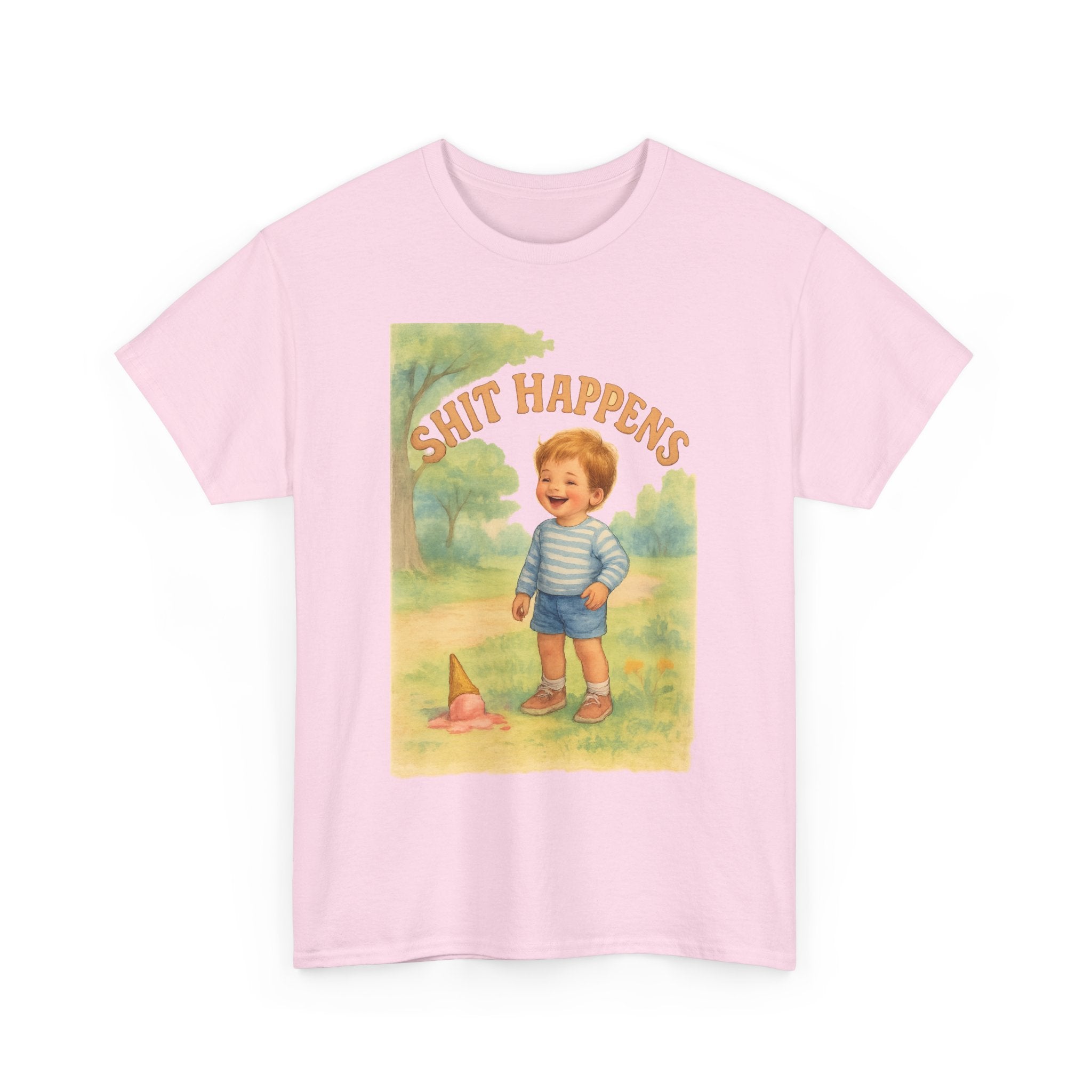 Shit Happens - Unisex Funny T-Shirt