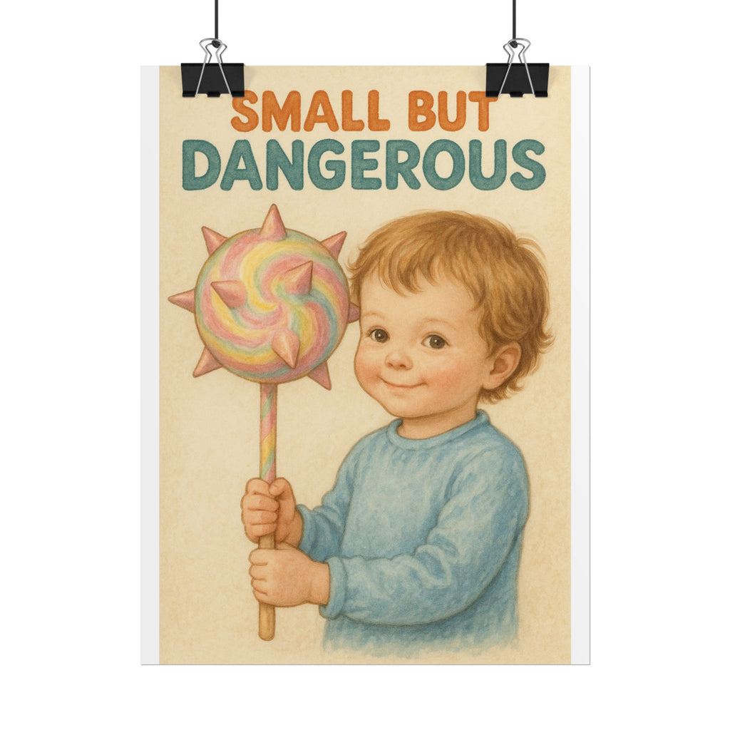 Small But Dangerous Poster 6" x 8"