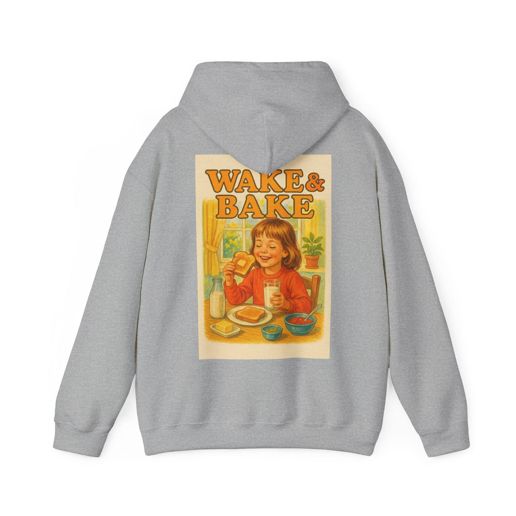 Wake & Bake - Unisex Funny Hoodie