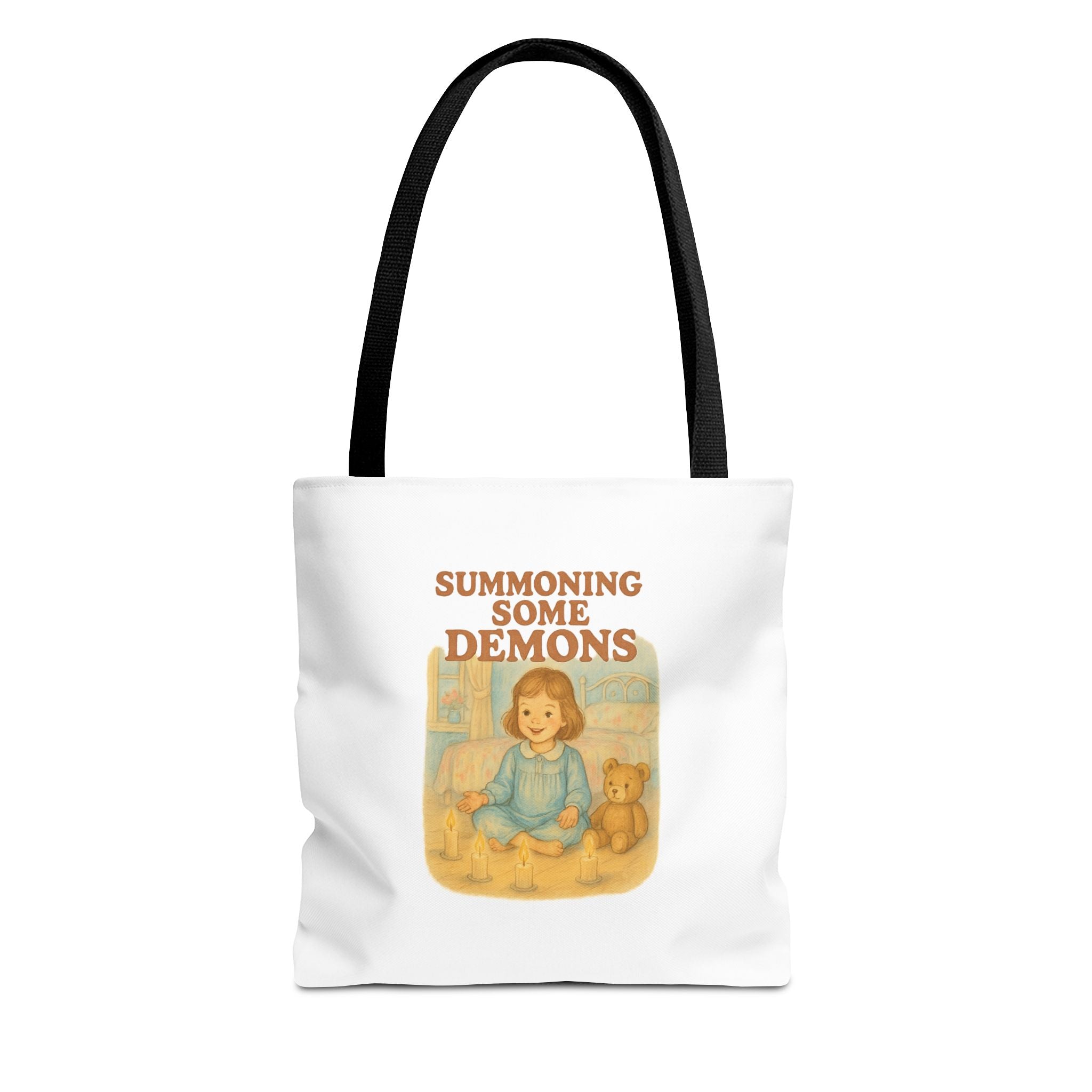 Summoning Some Demons & Candy Chaos - Tote Bag  Fun Eco-Friendly Shoulder Bag