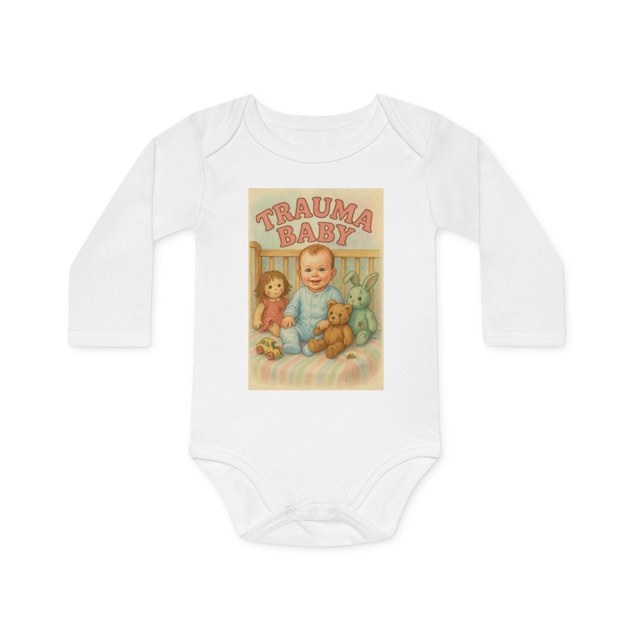 Trauma Baby - Funny Baby Bodysuit