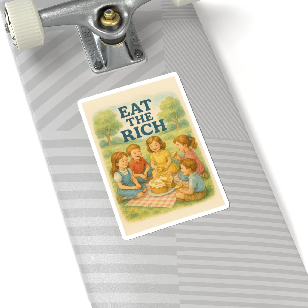Eat The Rich Sticker