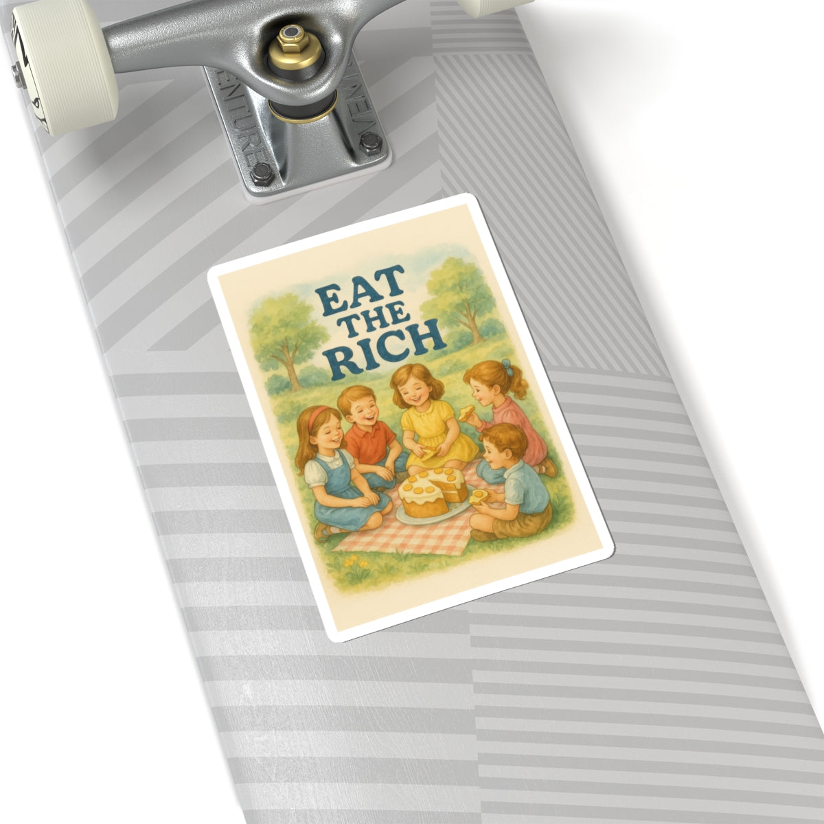 Eat The Rich Sticker