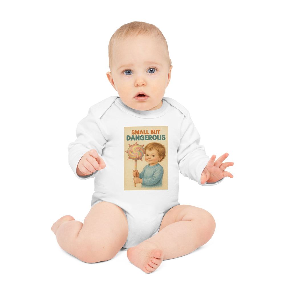 Small But Dangerous - Funny Baby Bodysuit