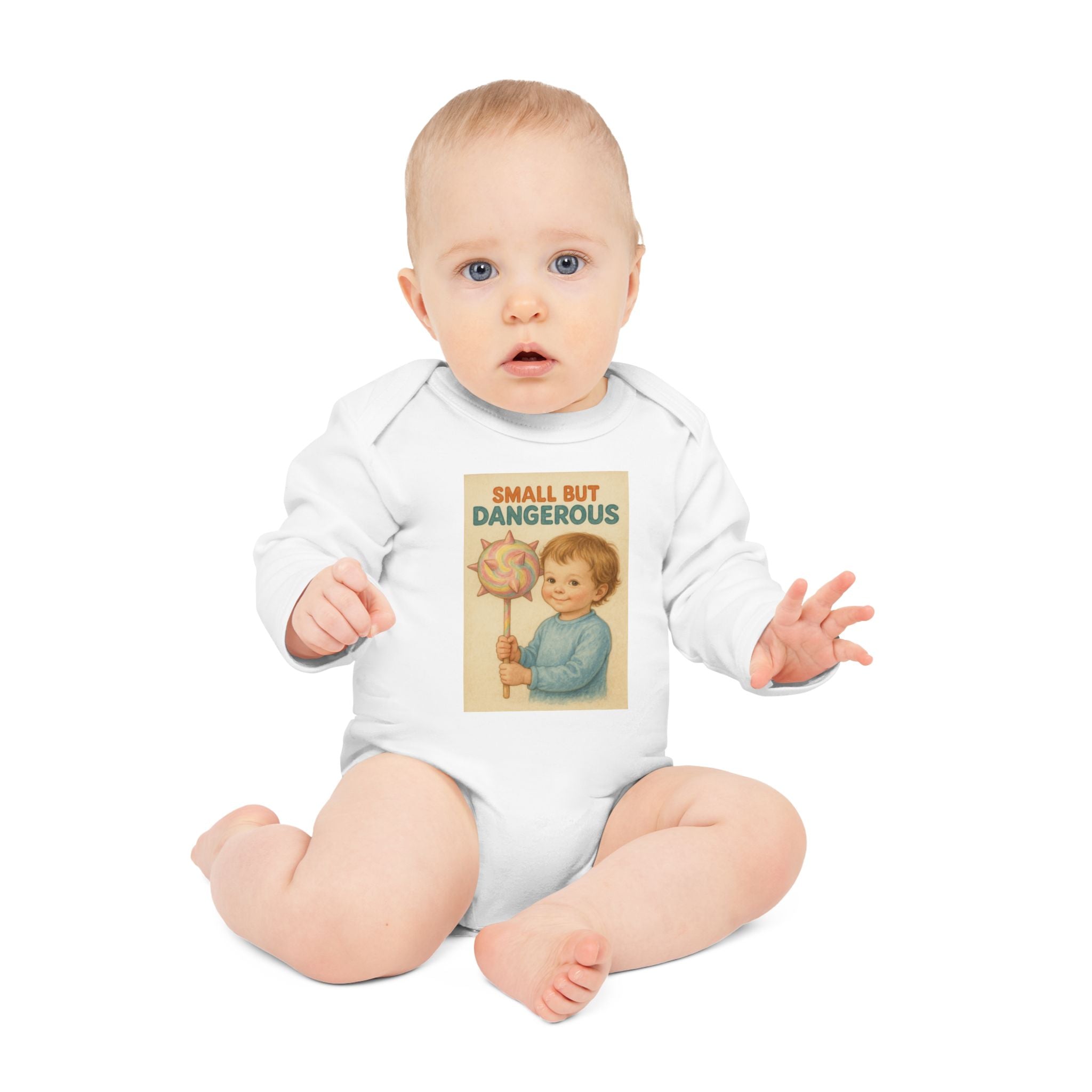Small But Dangerous - Funny Baby Bodysuit