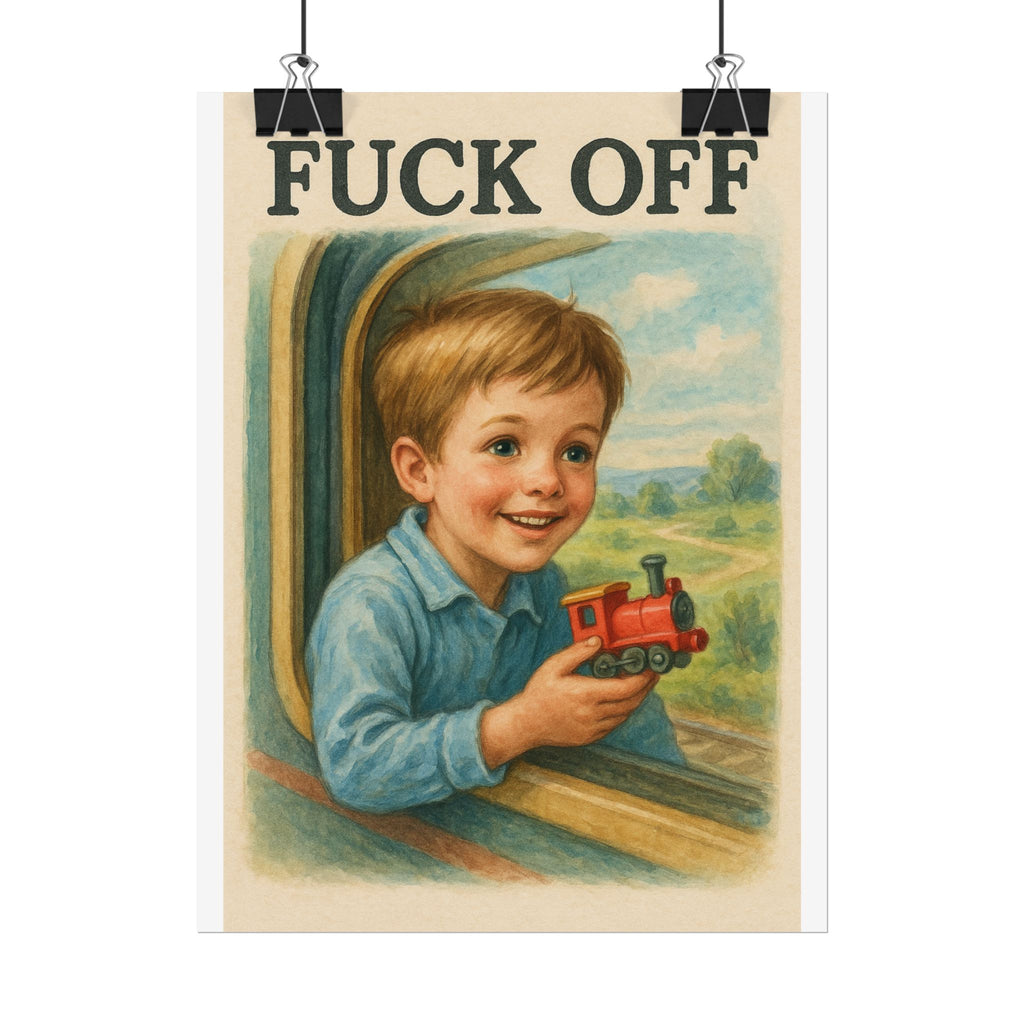 Fuck Off Poster 6" x 8"