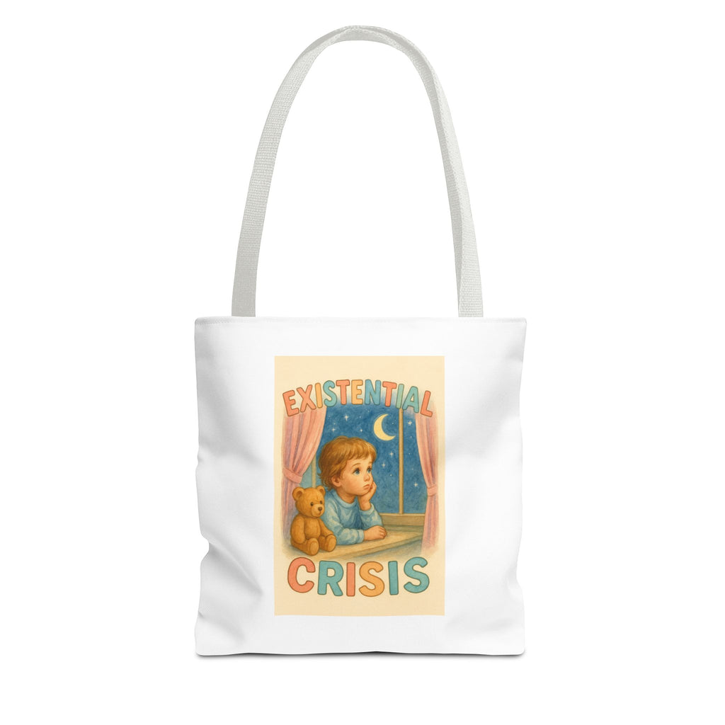 Existential Crisis & Candy Chaos - Tote Bag  Fun Eco-Friendly Shoulder Bag