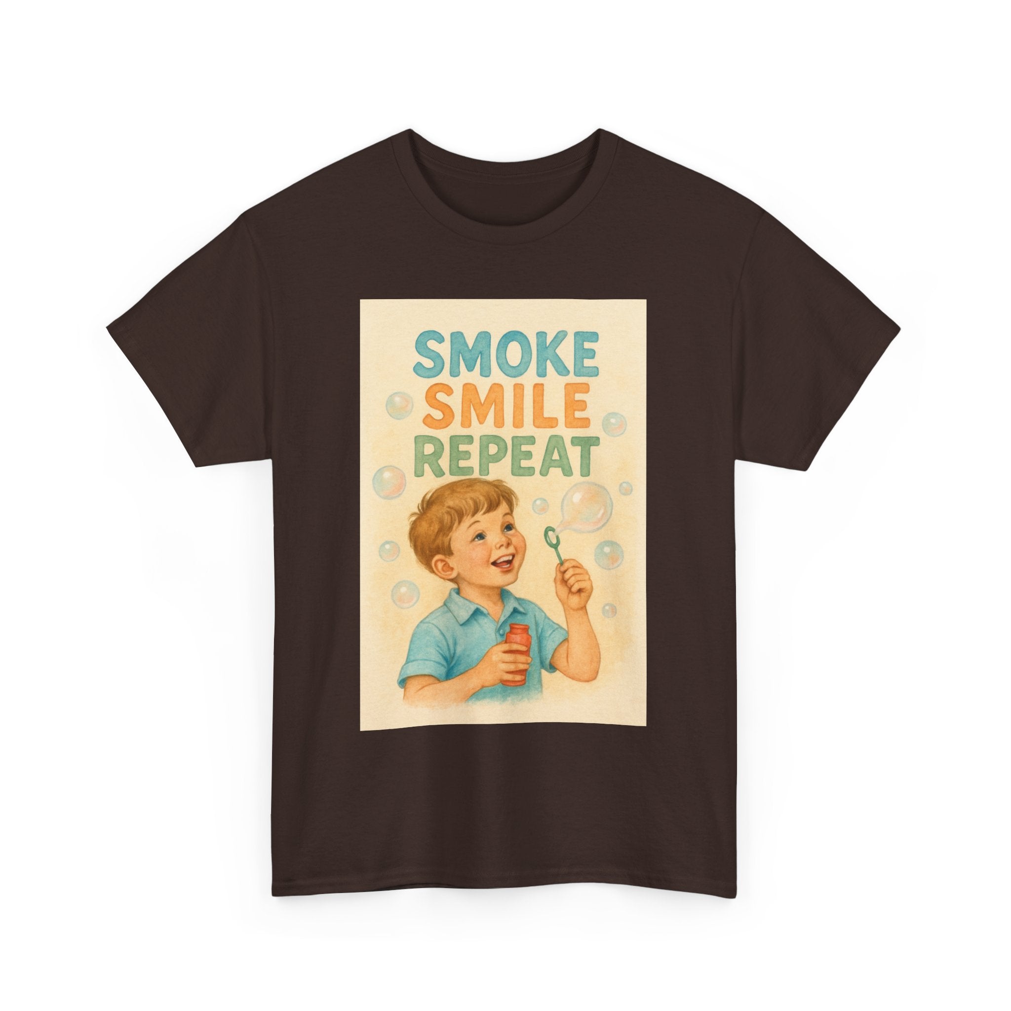 Smoke, Smile, Repeat - Unisex Funny T-Shirt