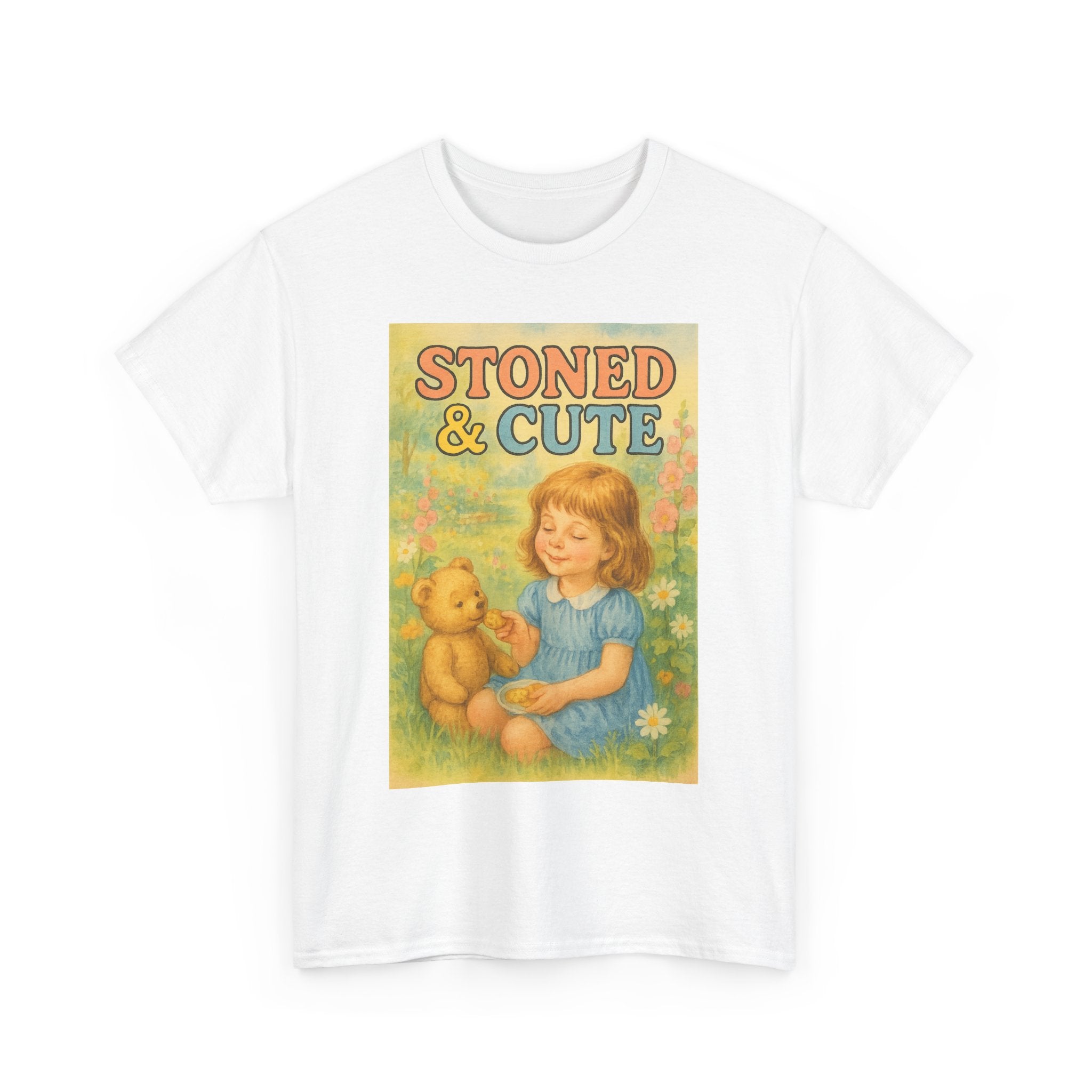 Stoned & Cute - Unisex Funny T-Shirt