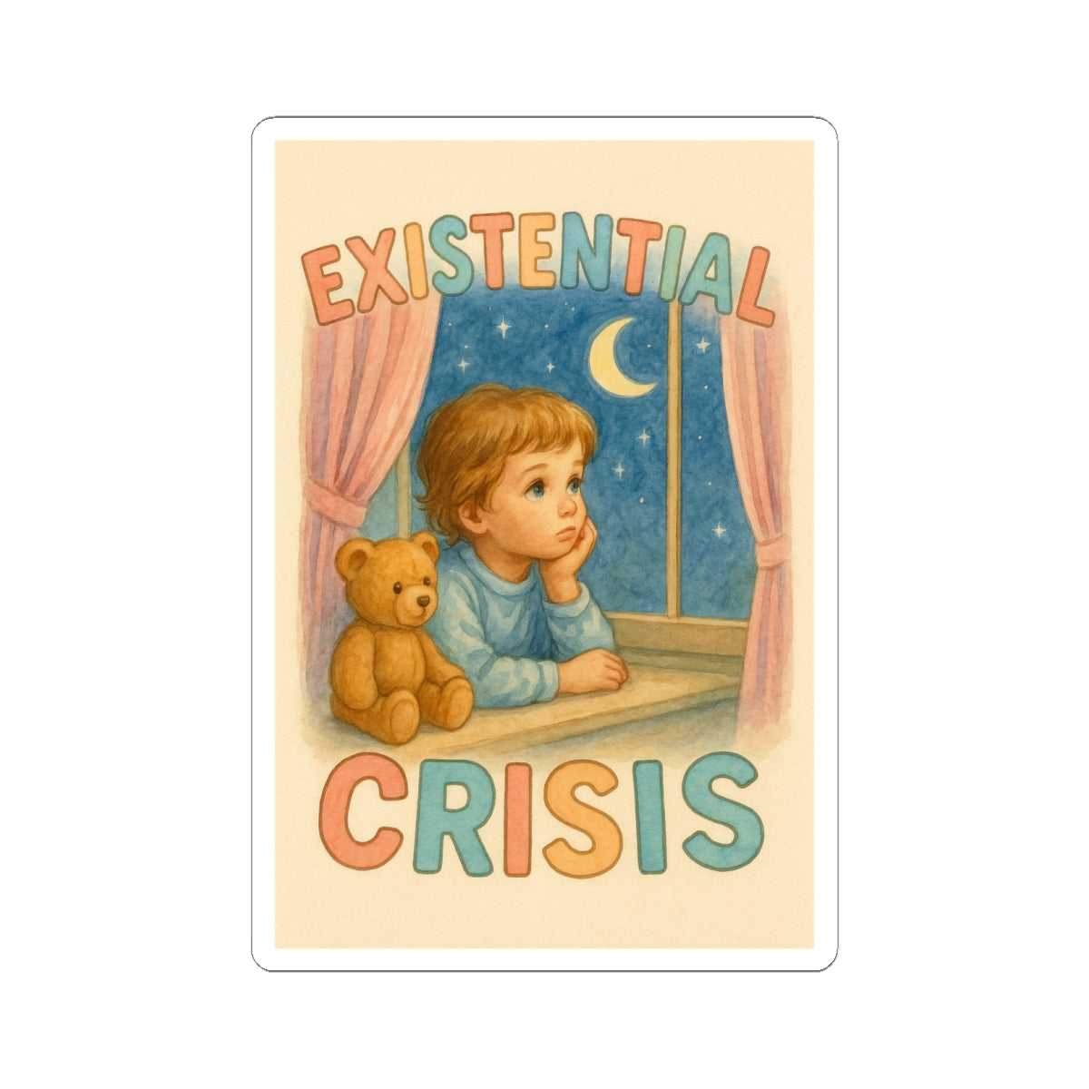 Existential Crisis Sticker