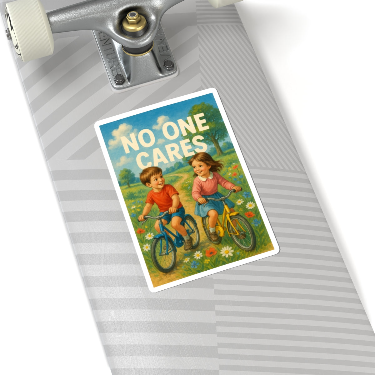 No One Cares Sticker