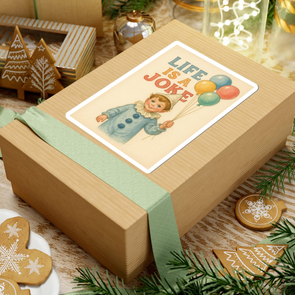 Life Is A Joke Sticker