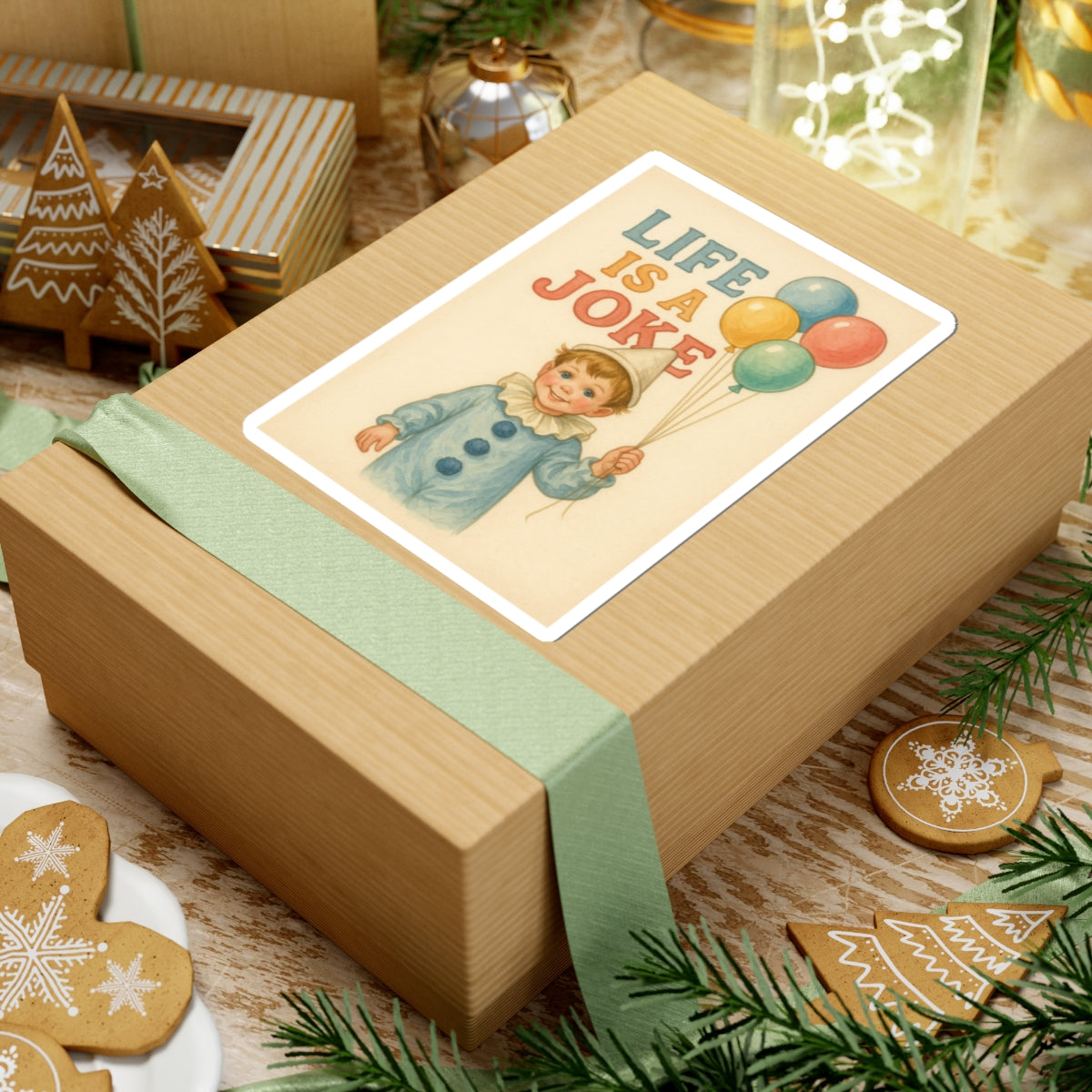 Life Is A Joke Sticker