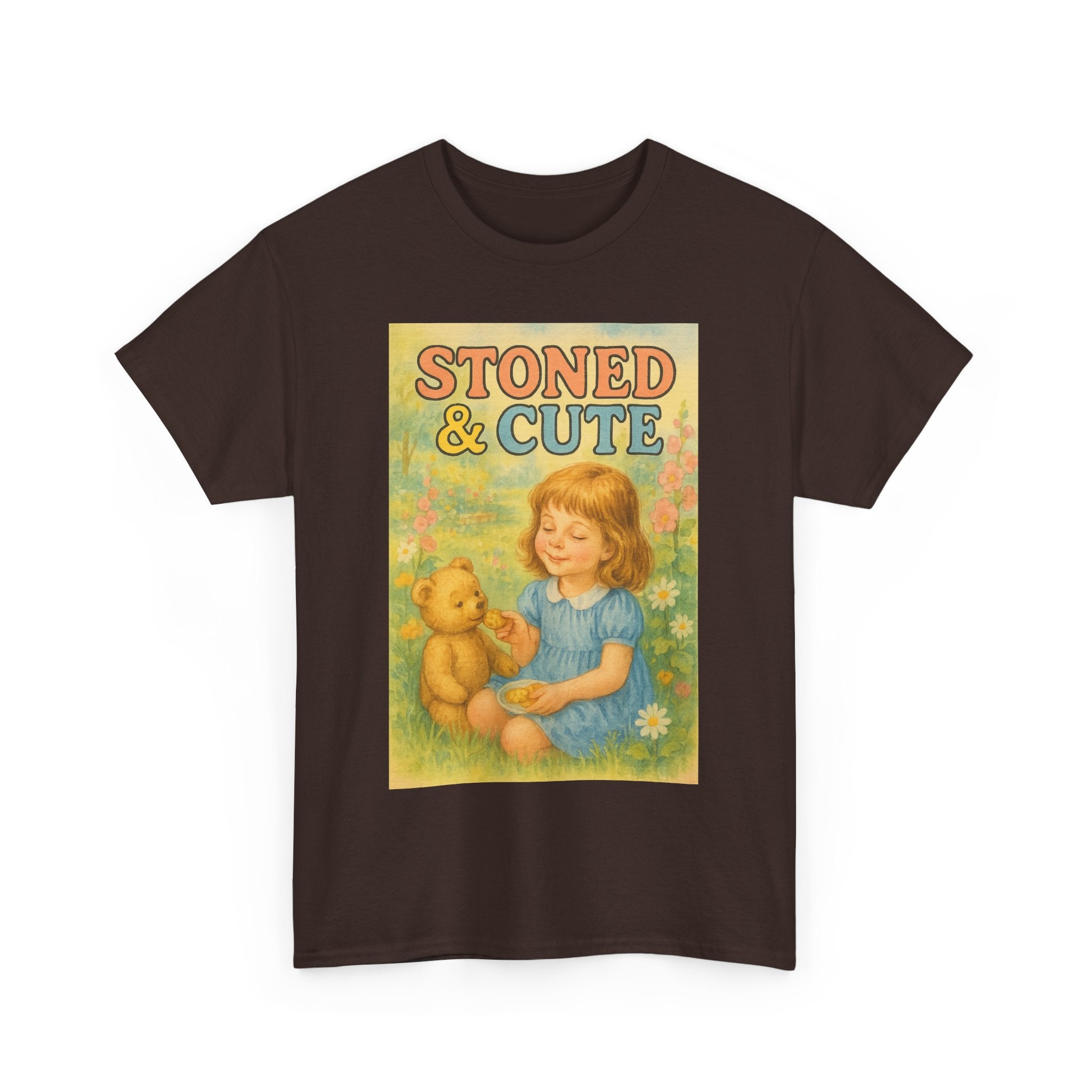 Stoned & Cute - Unisex Funny T-Shirt