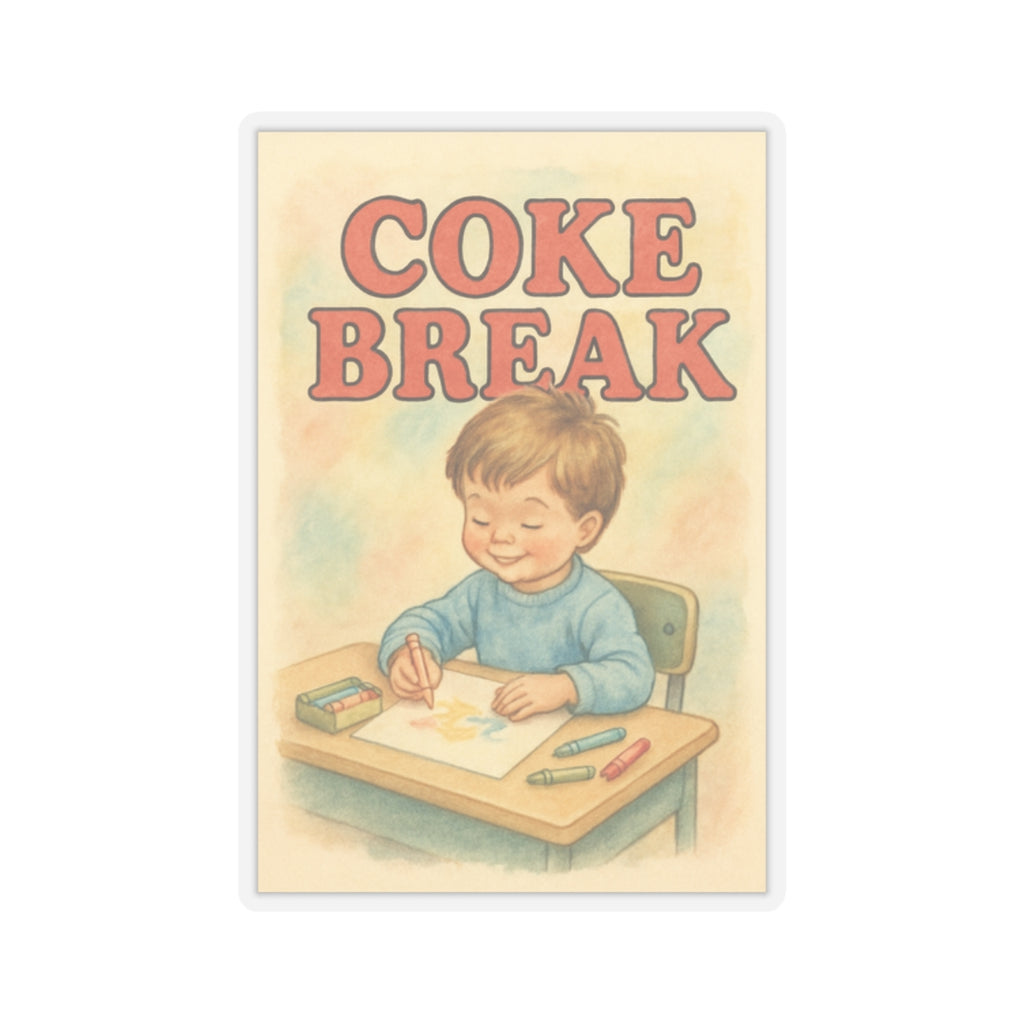 Coke Break Sticker