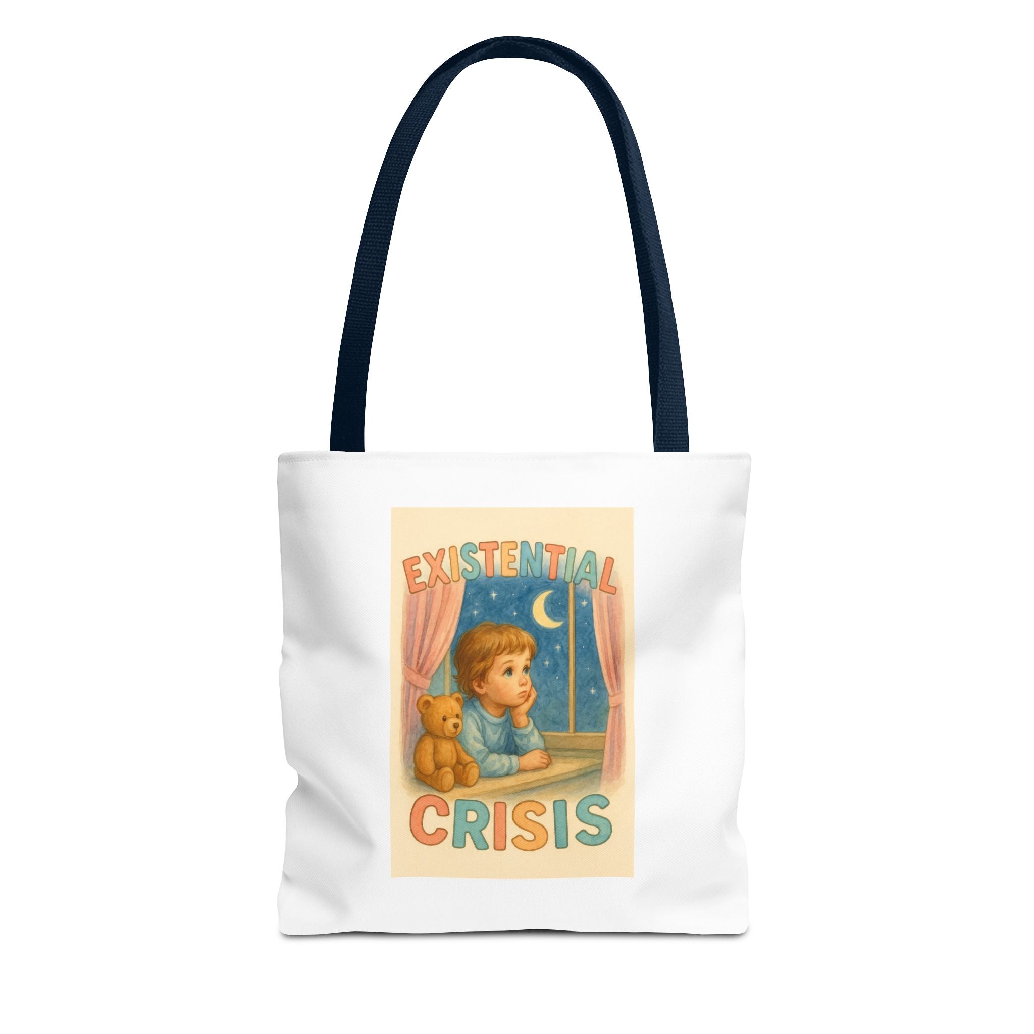 Existential Crisis & Candy Chaos - Tote Bag  Fun Eco-Friendly Shoulder Bag