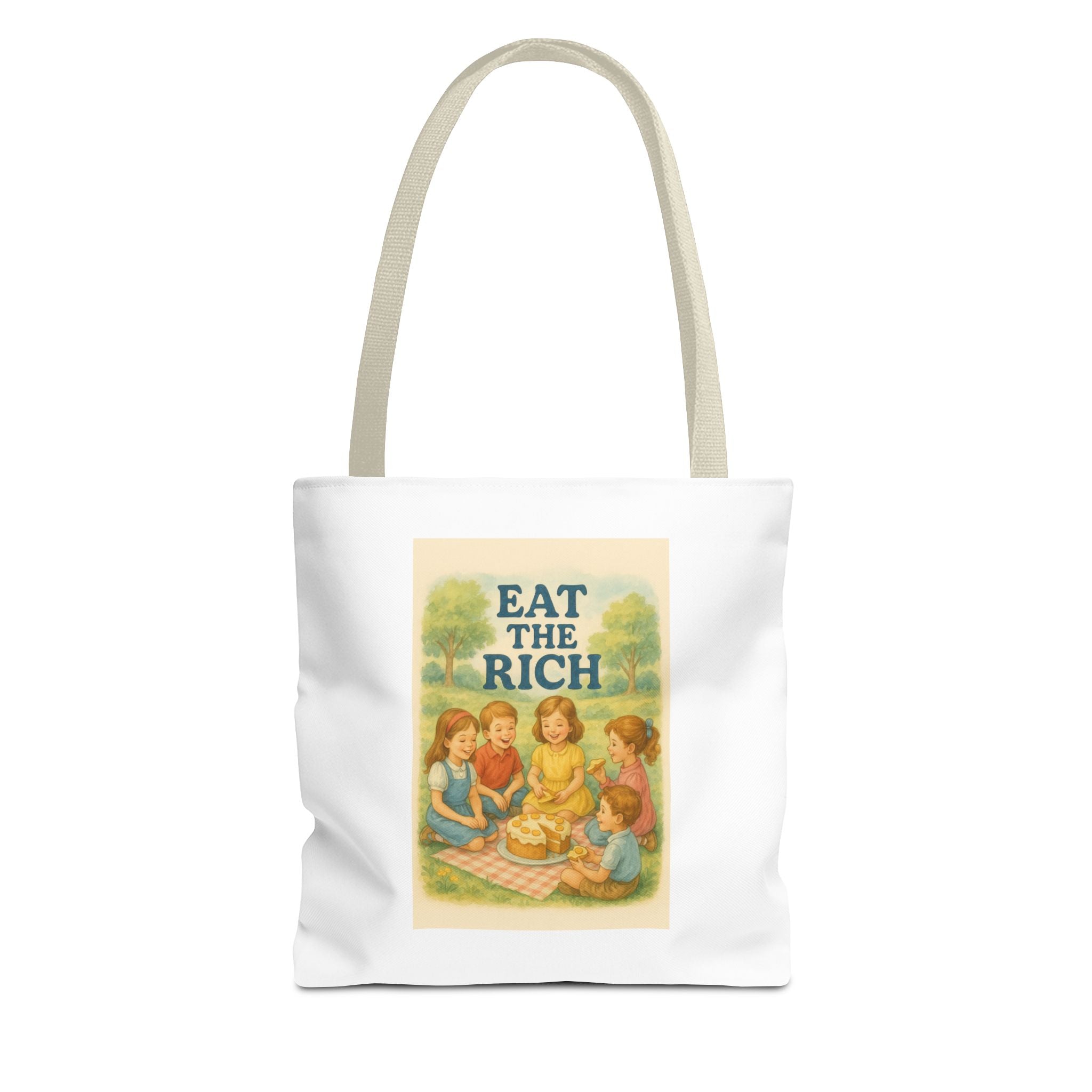 Eat The Rich & Candy Chaos - Tote Bag  Fun Eco-Friendly Shoulder Bag