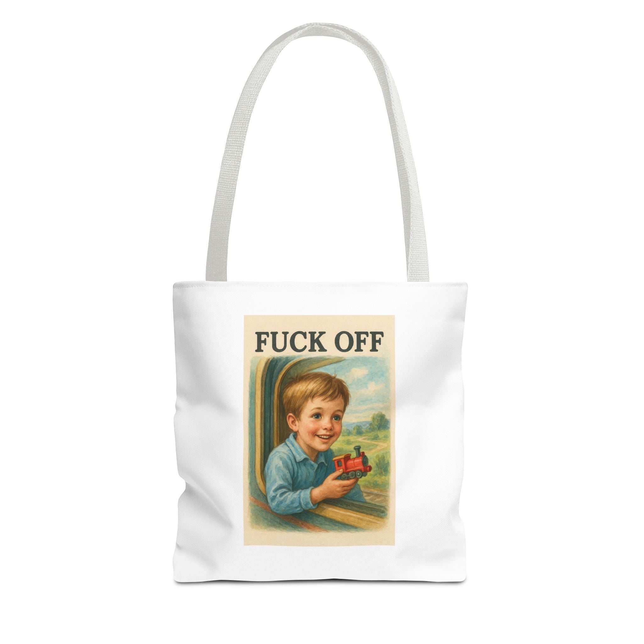 Fuck Off & Candy Chaos - Tote Bag  Fun Eco-Friendly Shoulder Bag