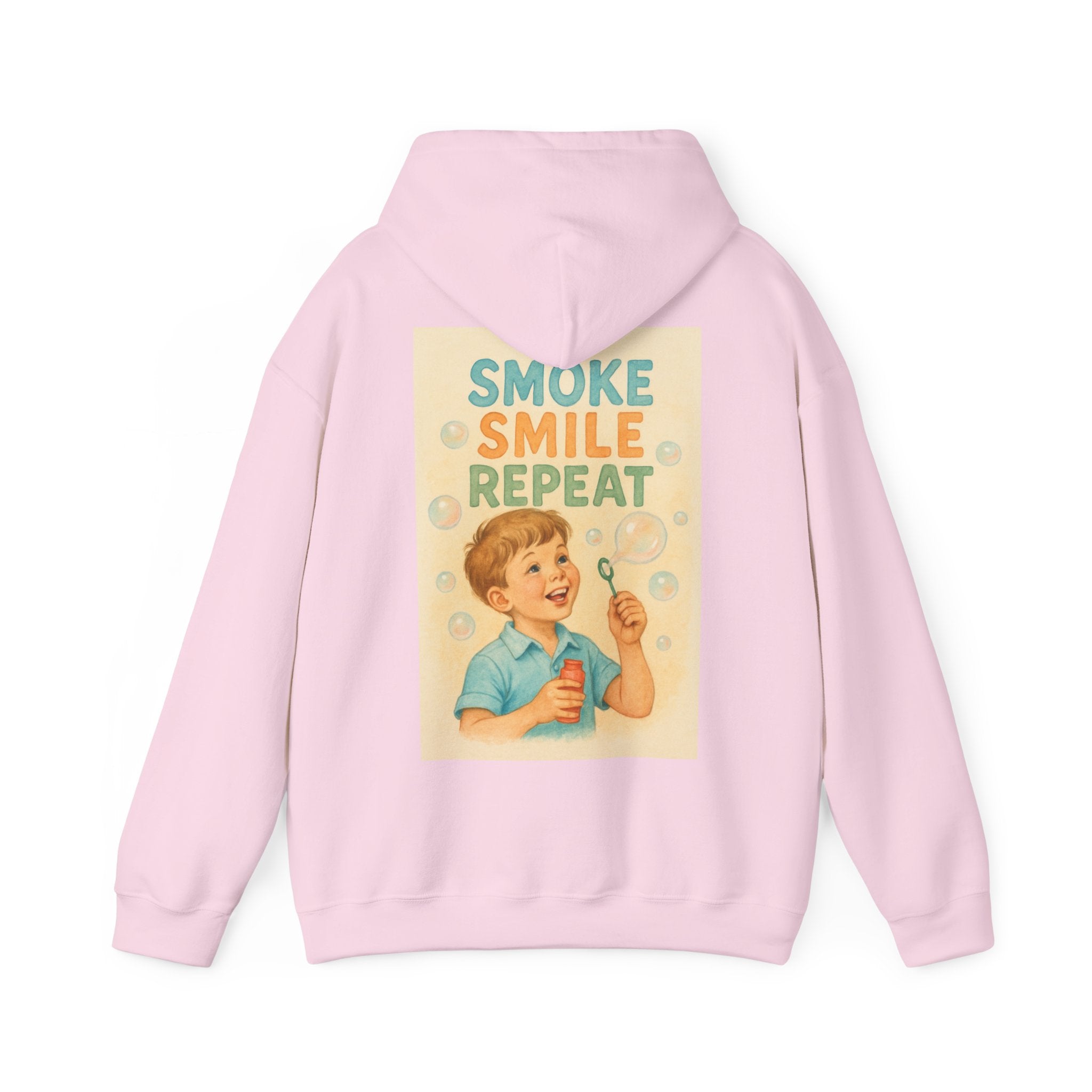 Smoke Smile Repeat - Unisex Funny Hoodie