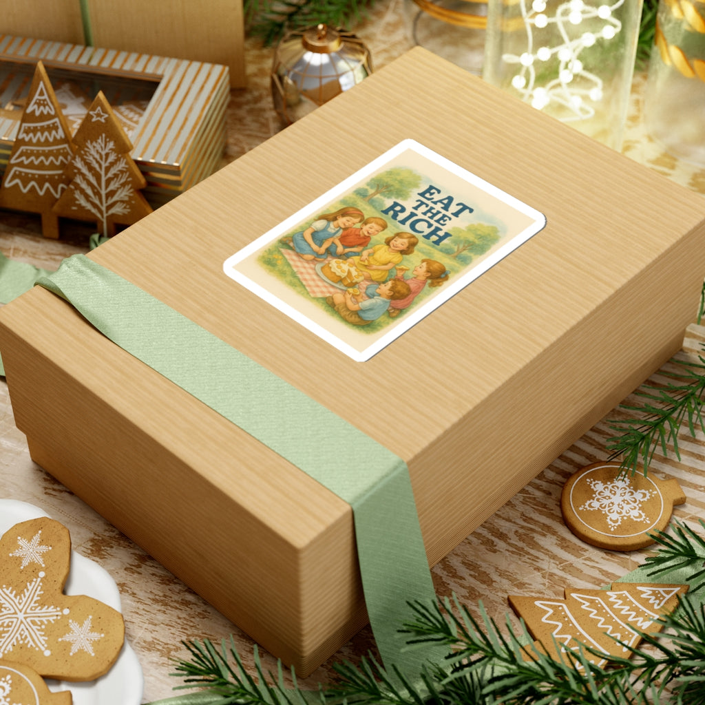 Eat The Rich Sticker