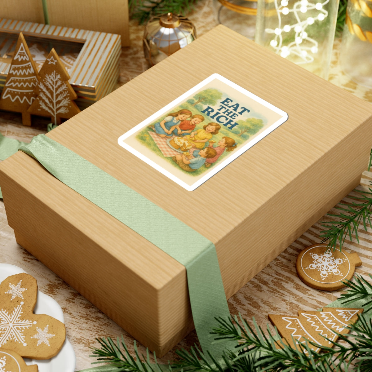 Eat The Rich Sticker