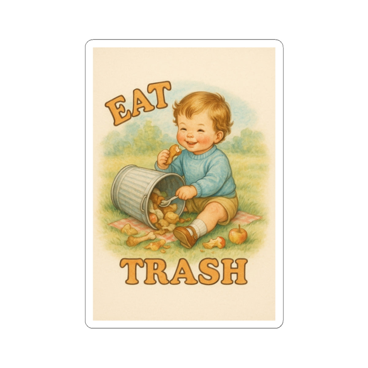 Eat Trash Sticker