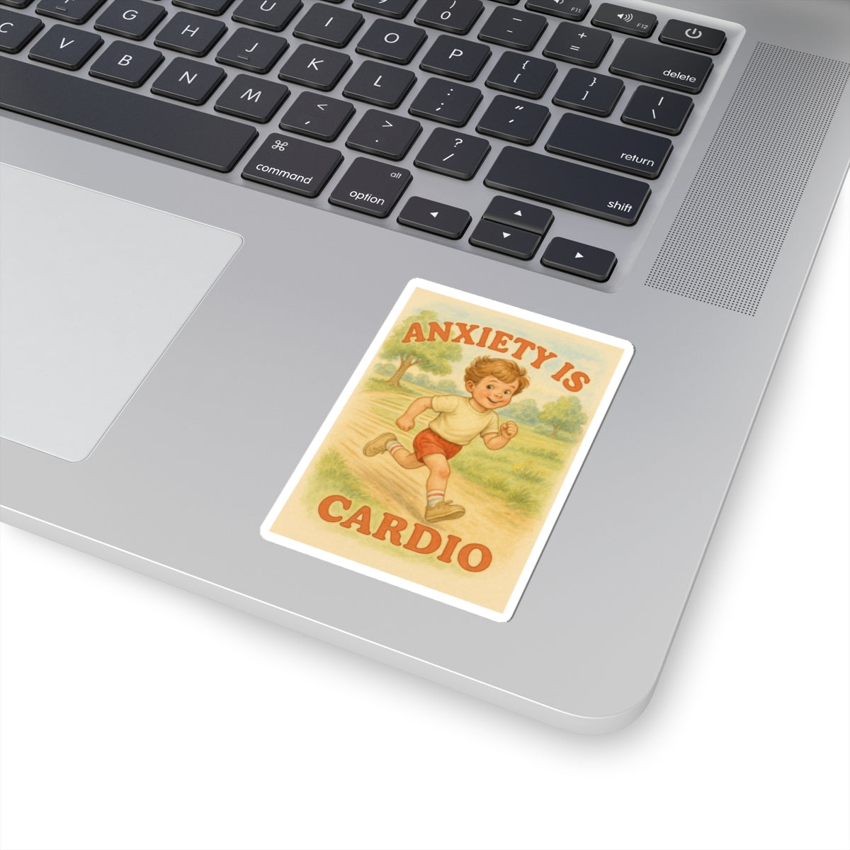 Anxiety Is My Cardio Sticker