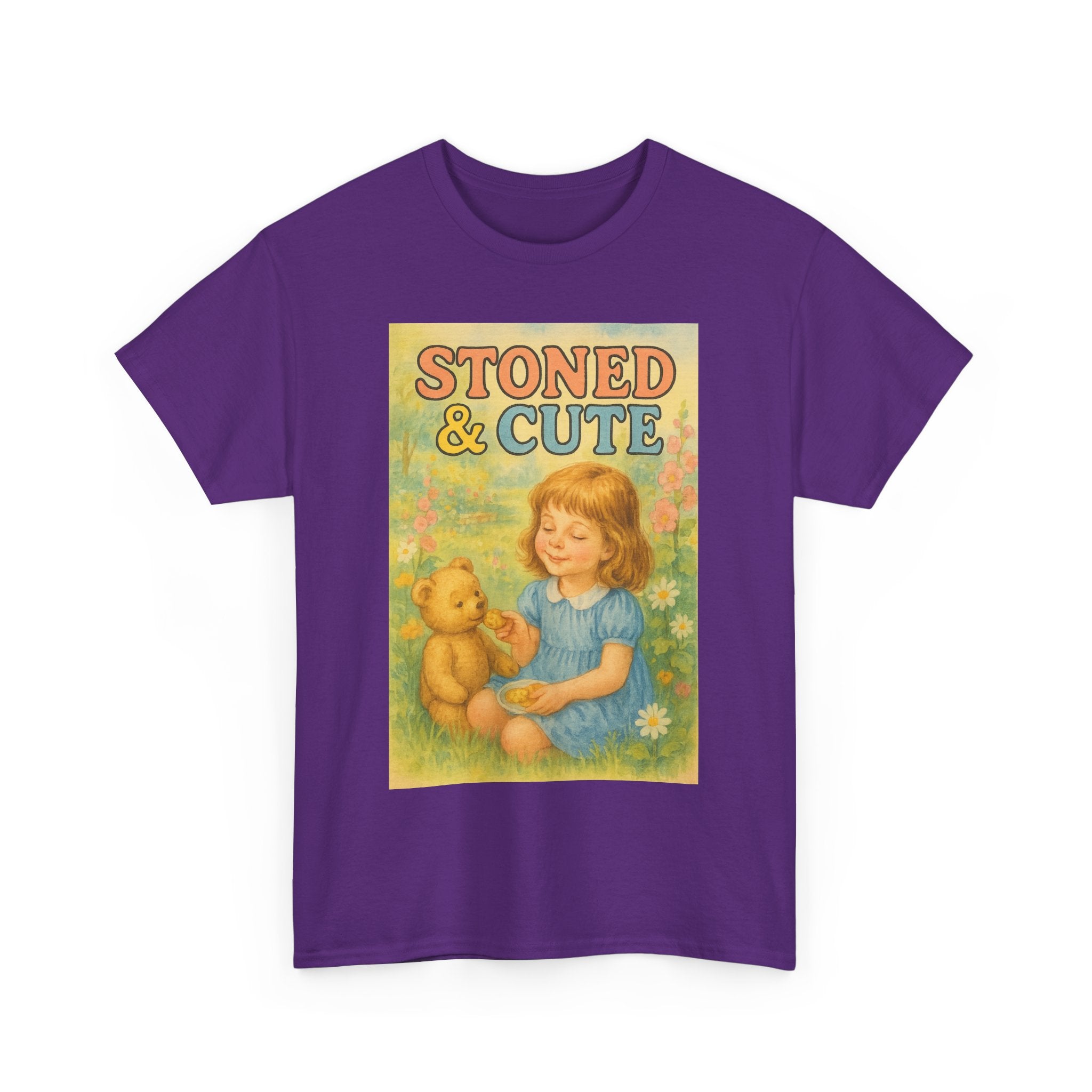 Stoned & Cute - Unisex Funny T-Shirt