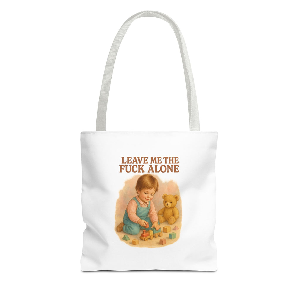 Leave Me The Fuck Alone & Candy Chaos - Tote Bag  Fun Eco-Friendly Shoulder Bag