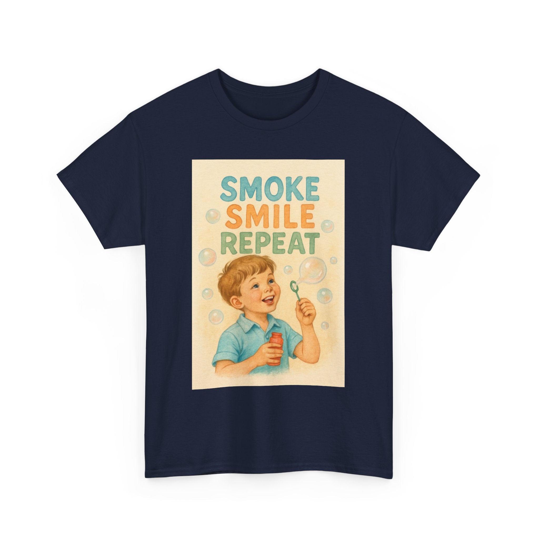 Smoke, Smile, Repeat - Unisex Funny T-Shirt