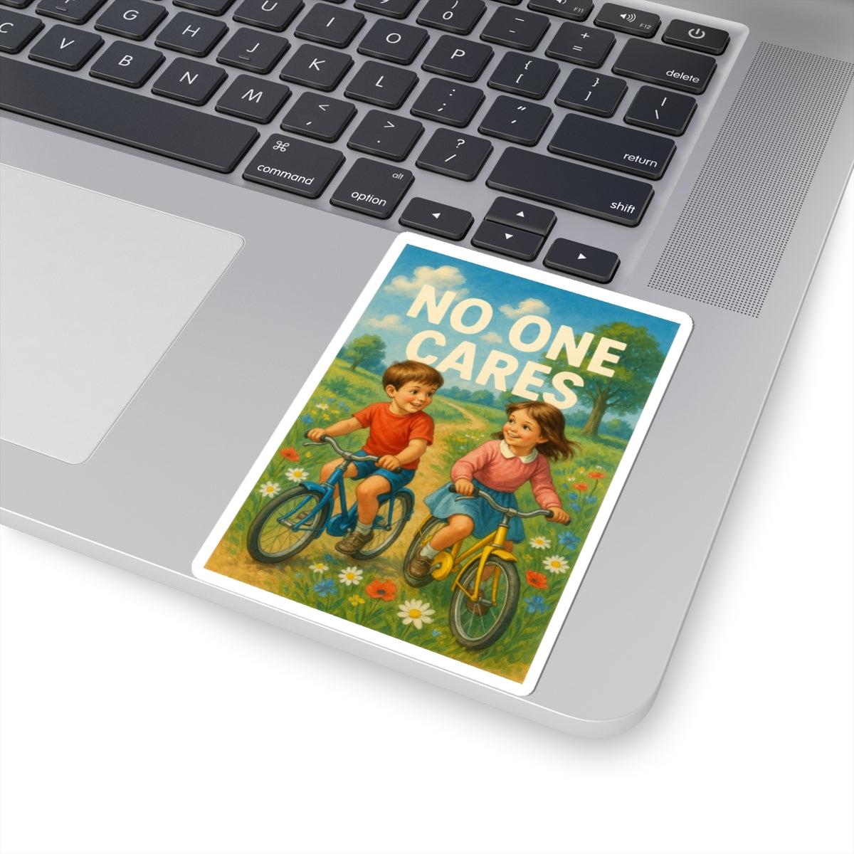 No One Cares Sticker