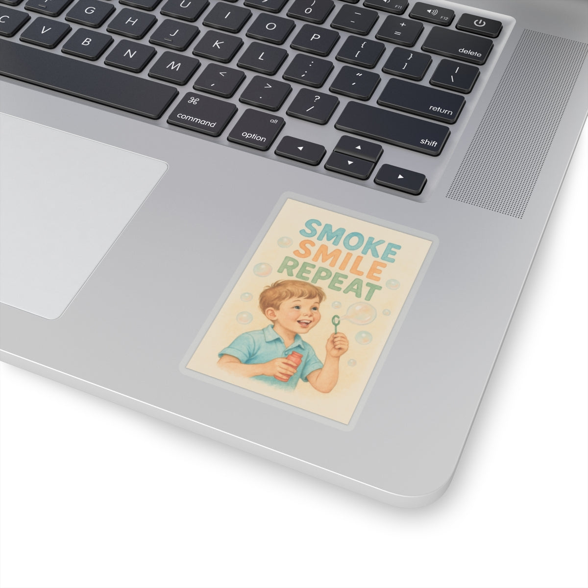 Smoke Smile Repeat Sticker