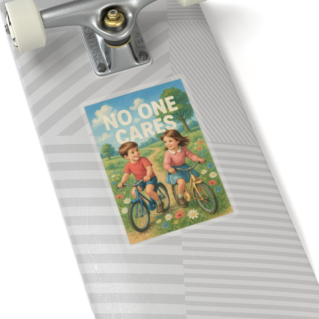 No One Cares Sticker