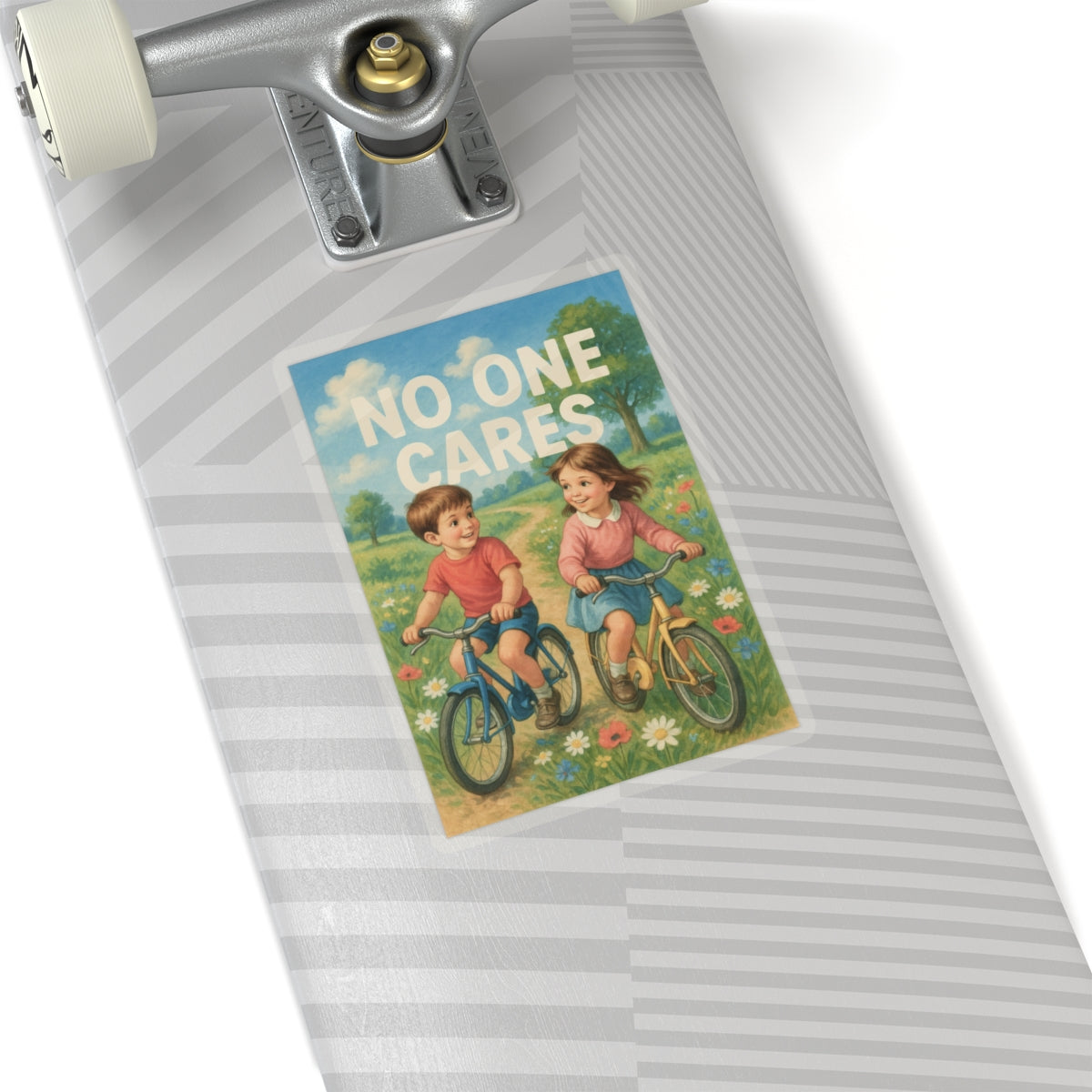 No One Cares Sticker