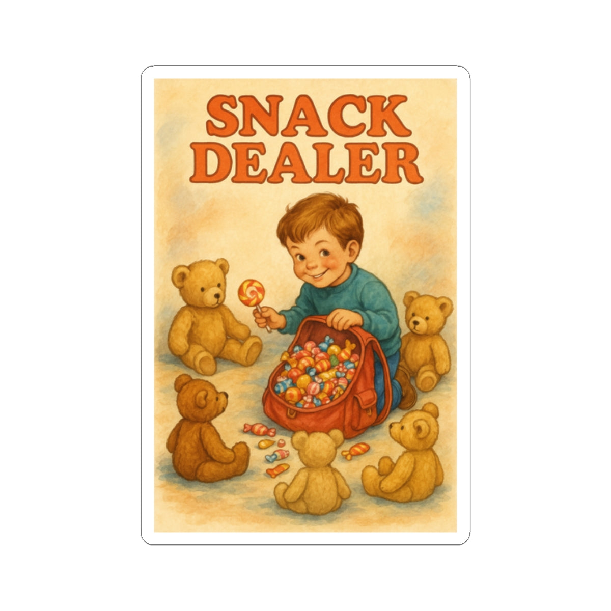 Snack Dealer Sticker