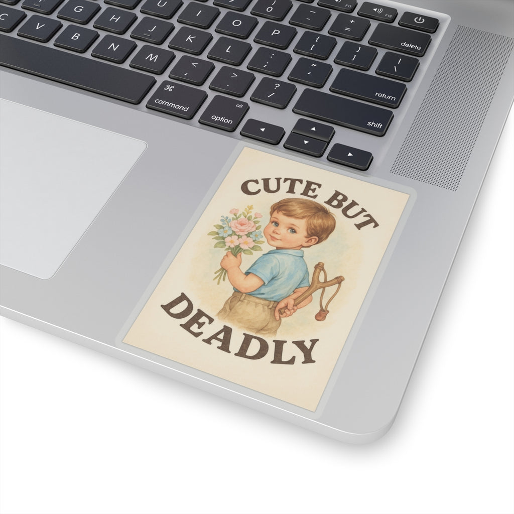 Cute But Deadly Sticker