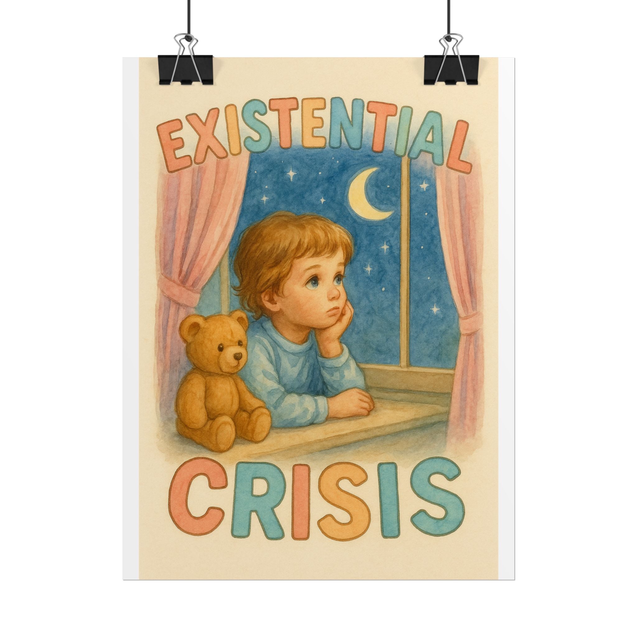 Existential Crisis Poster 6" x 8"