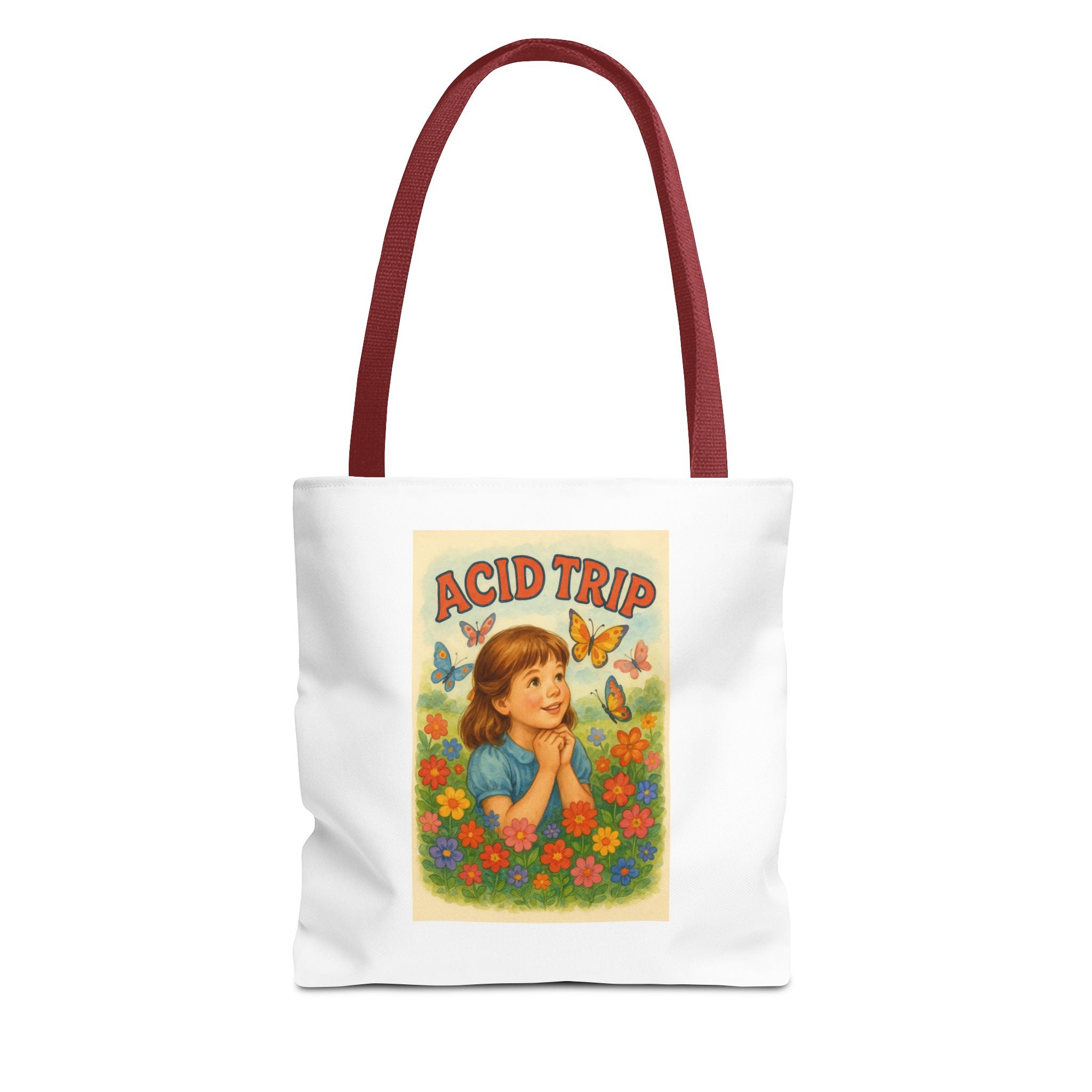 Acid Trip & Candy Chaos - Tote Bag  Fun Eco-Friendly Shoulder Bag