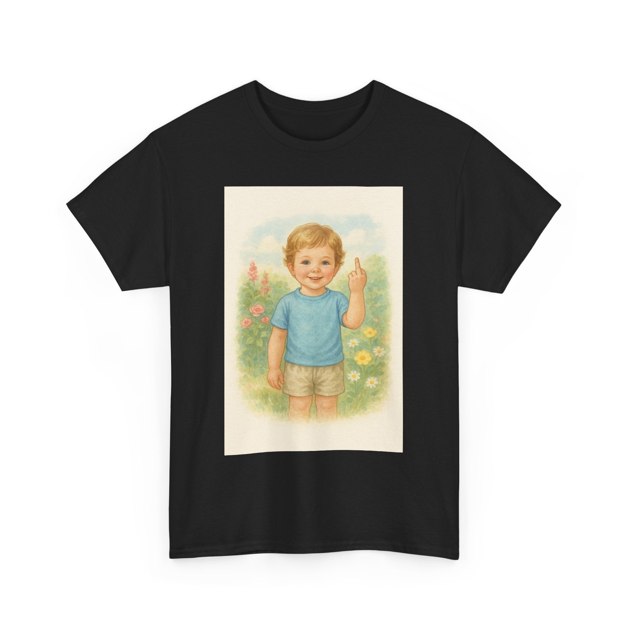 Middle Finger - Unisex Funny T-Shirt