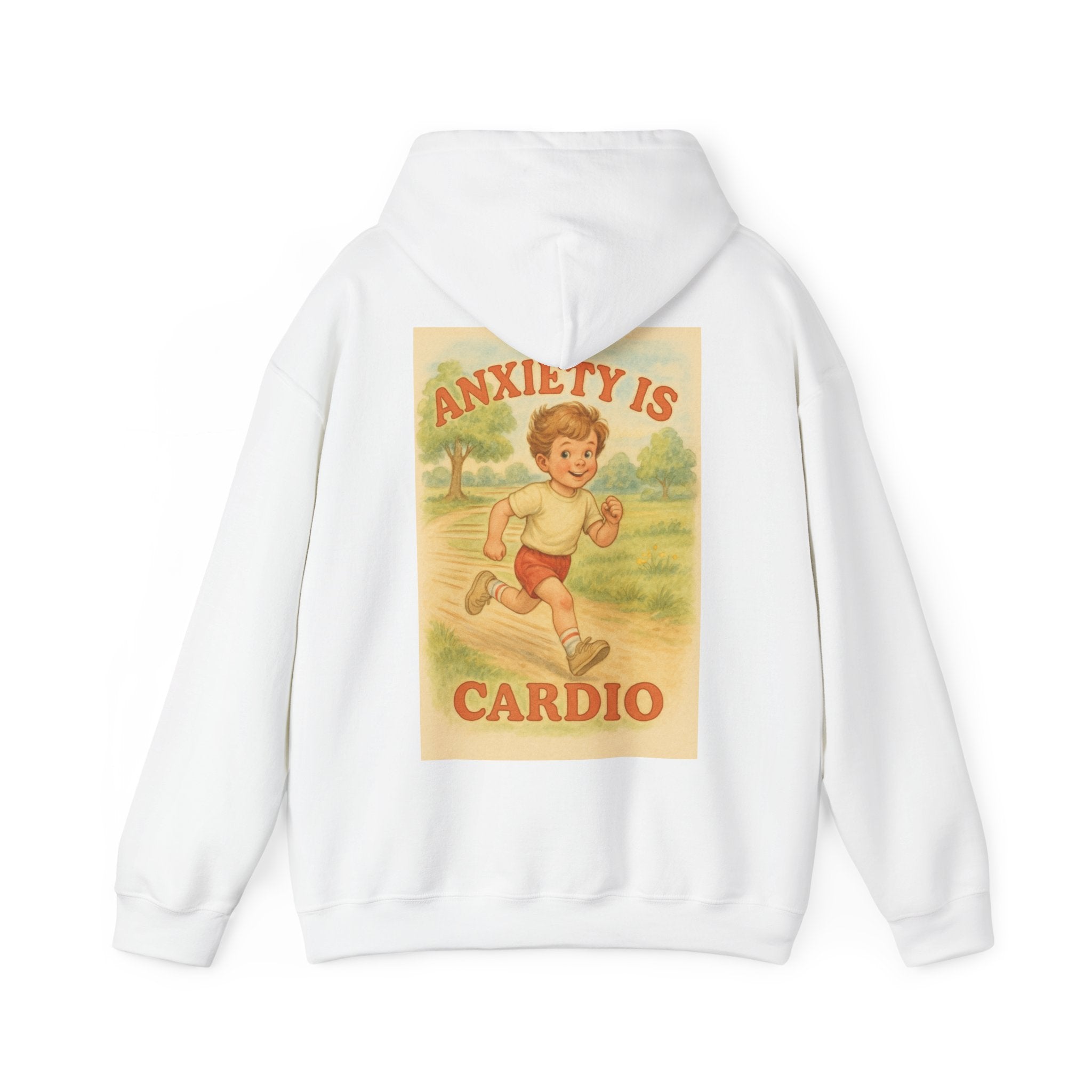 Anxiety is Cardio - Unisex Funny Hoodie