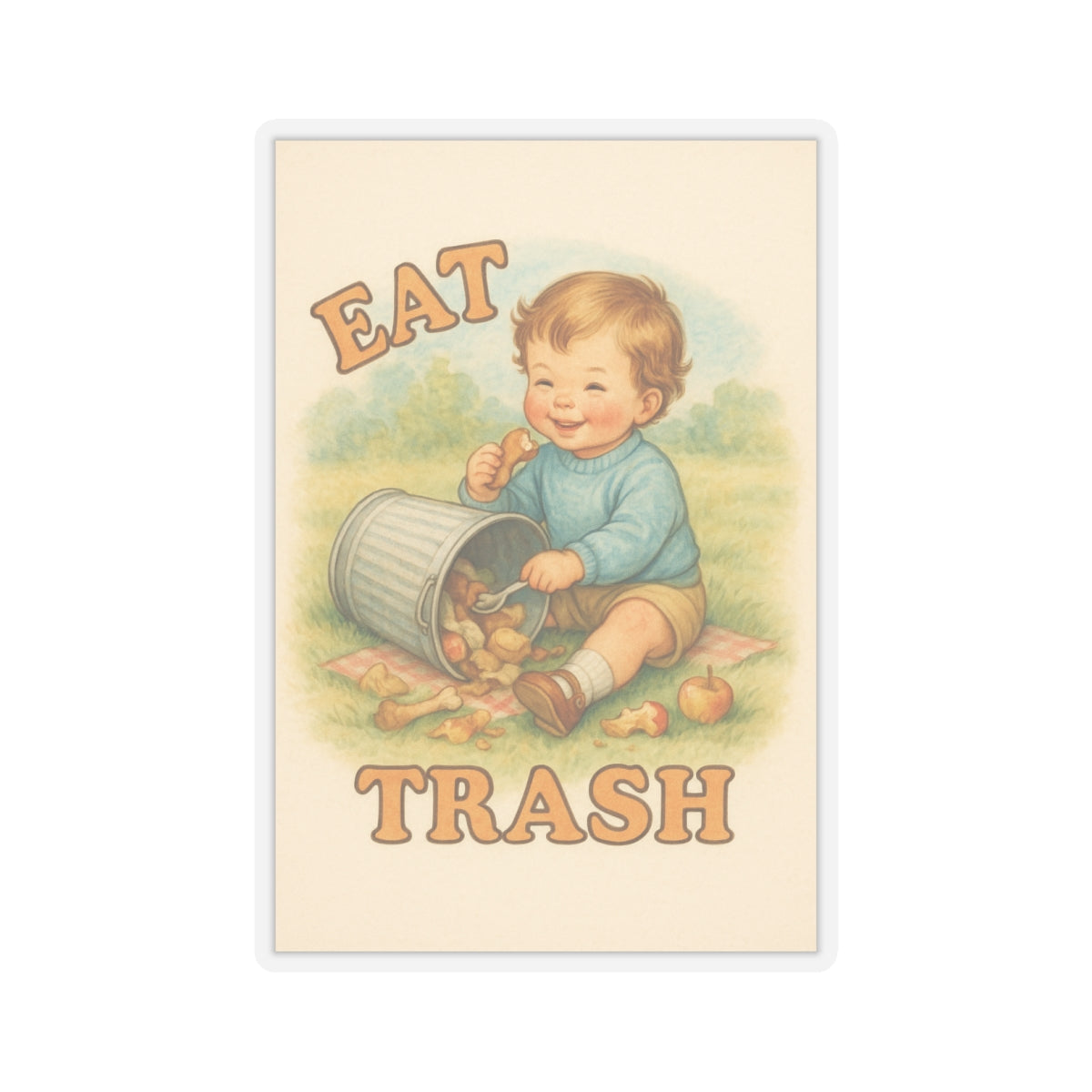 Eat Trash Sticker
