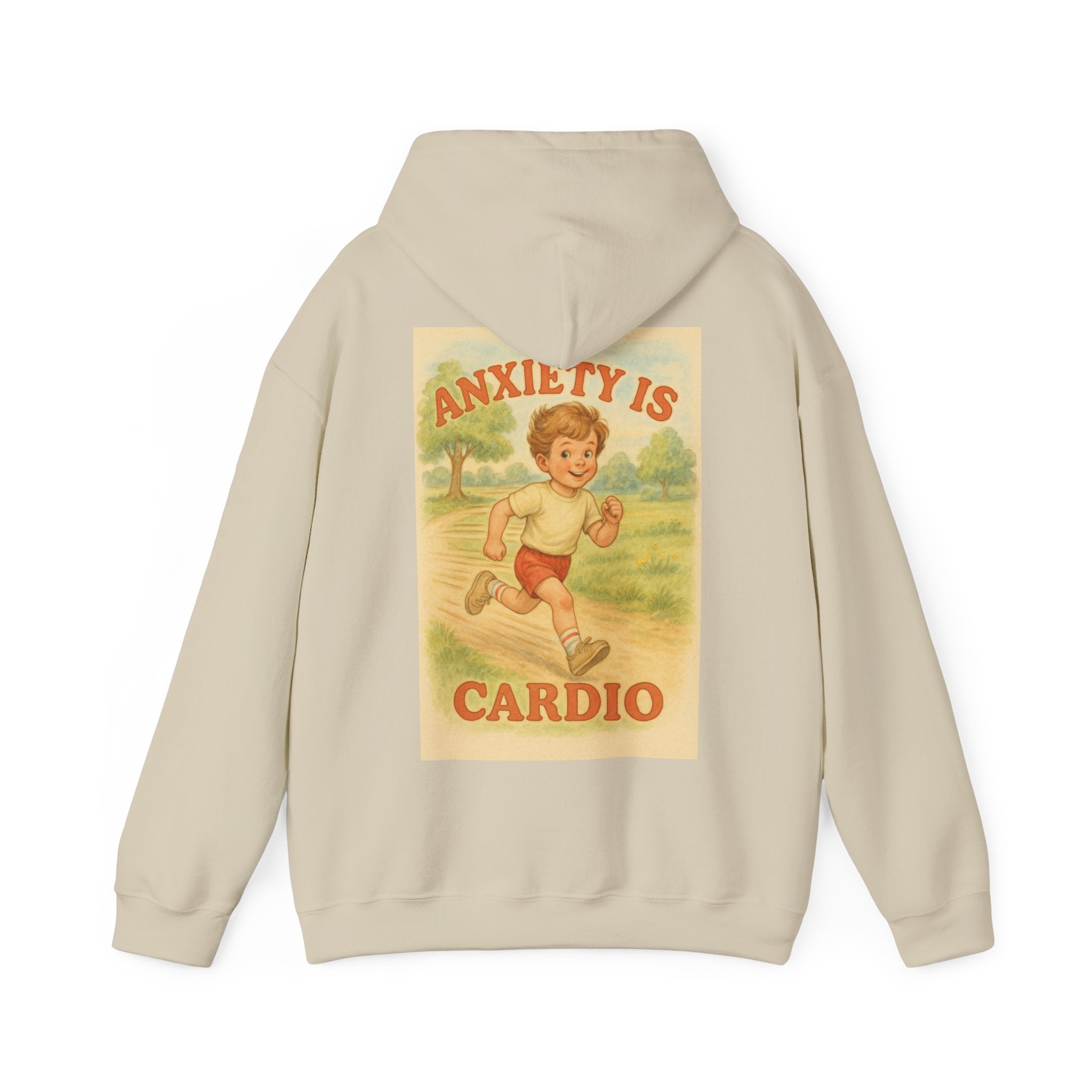 Anxiety is Cardio - Unisex Funny Hoodie