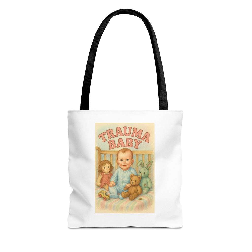 Trauma Baby & Candy Chaos - Tote Bag  Fun Eco-Friendly Shoulder Bag