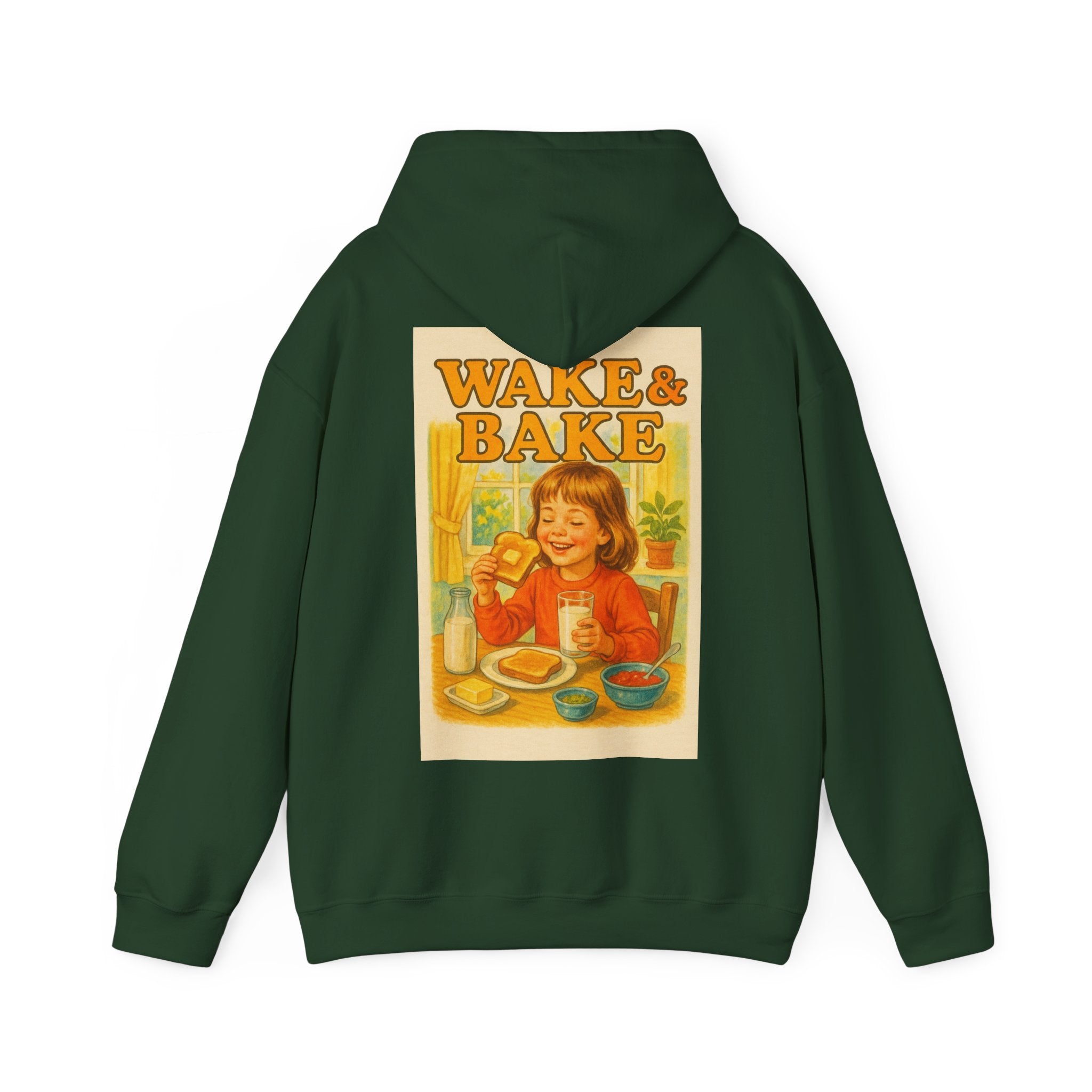 Wake & Bake - Unisex Funny Hoodie