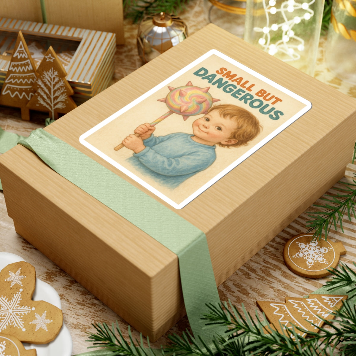 Small But Dangerous Sticker