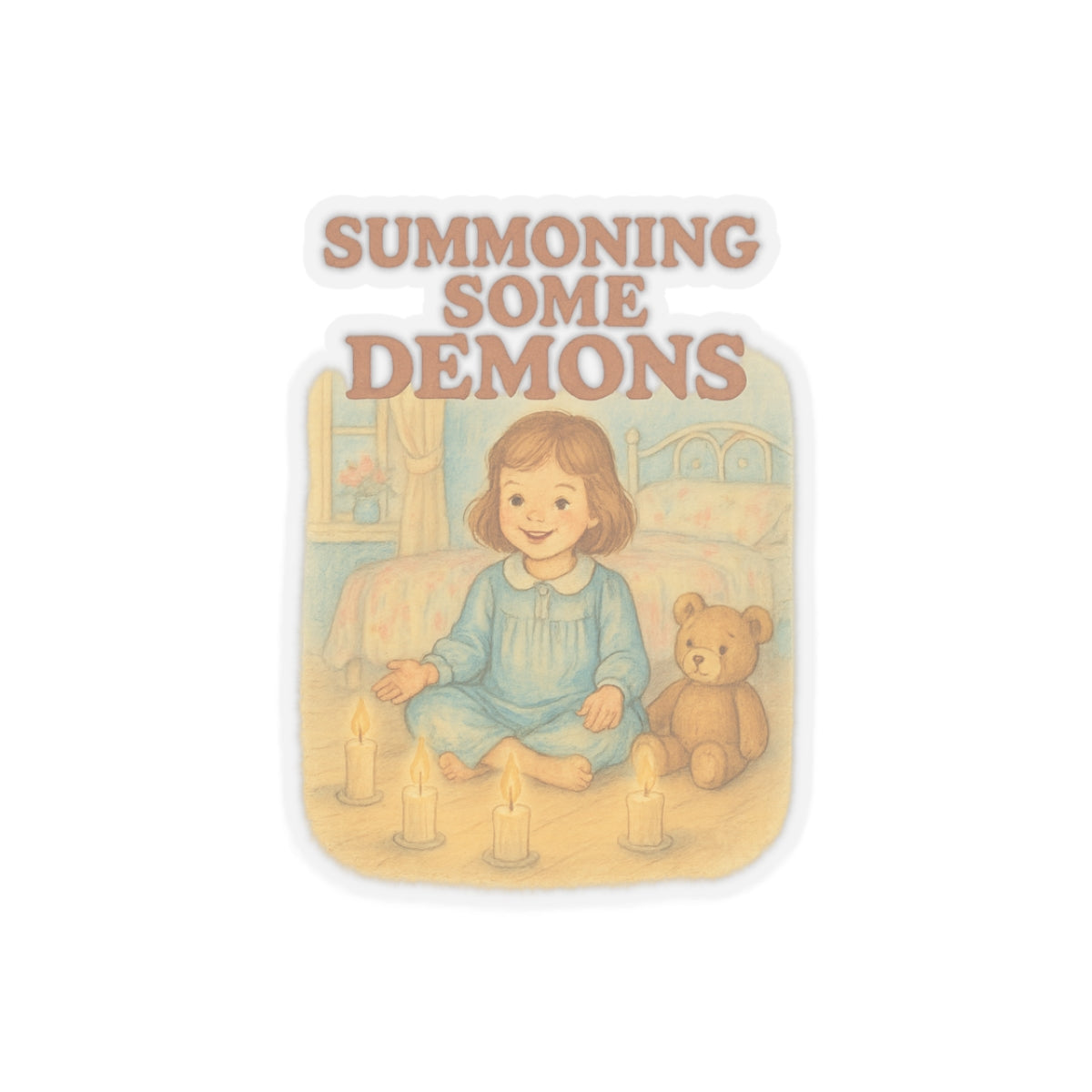 Summoning Some Demons Sticker