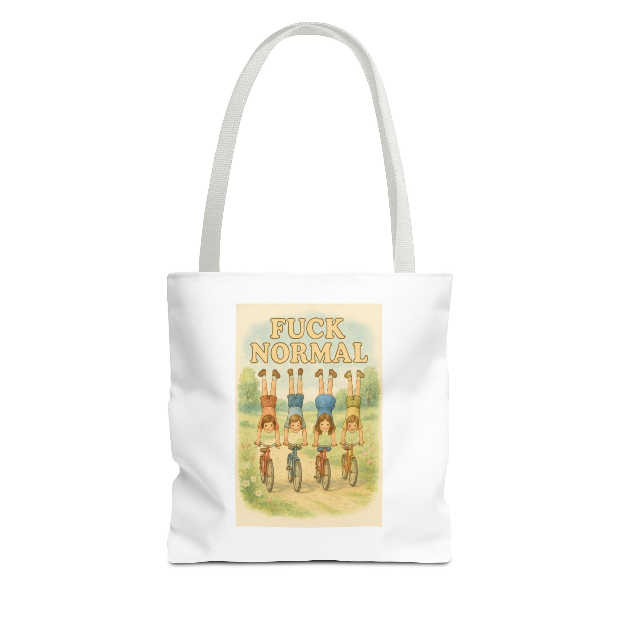 Fuck Normal & Candy Chaos - Tote Bag  Fun Eco-Friendly Shoulder Bag