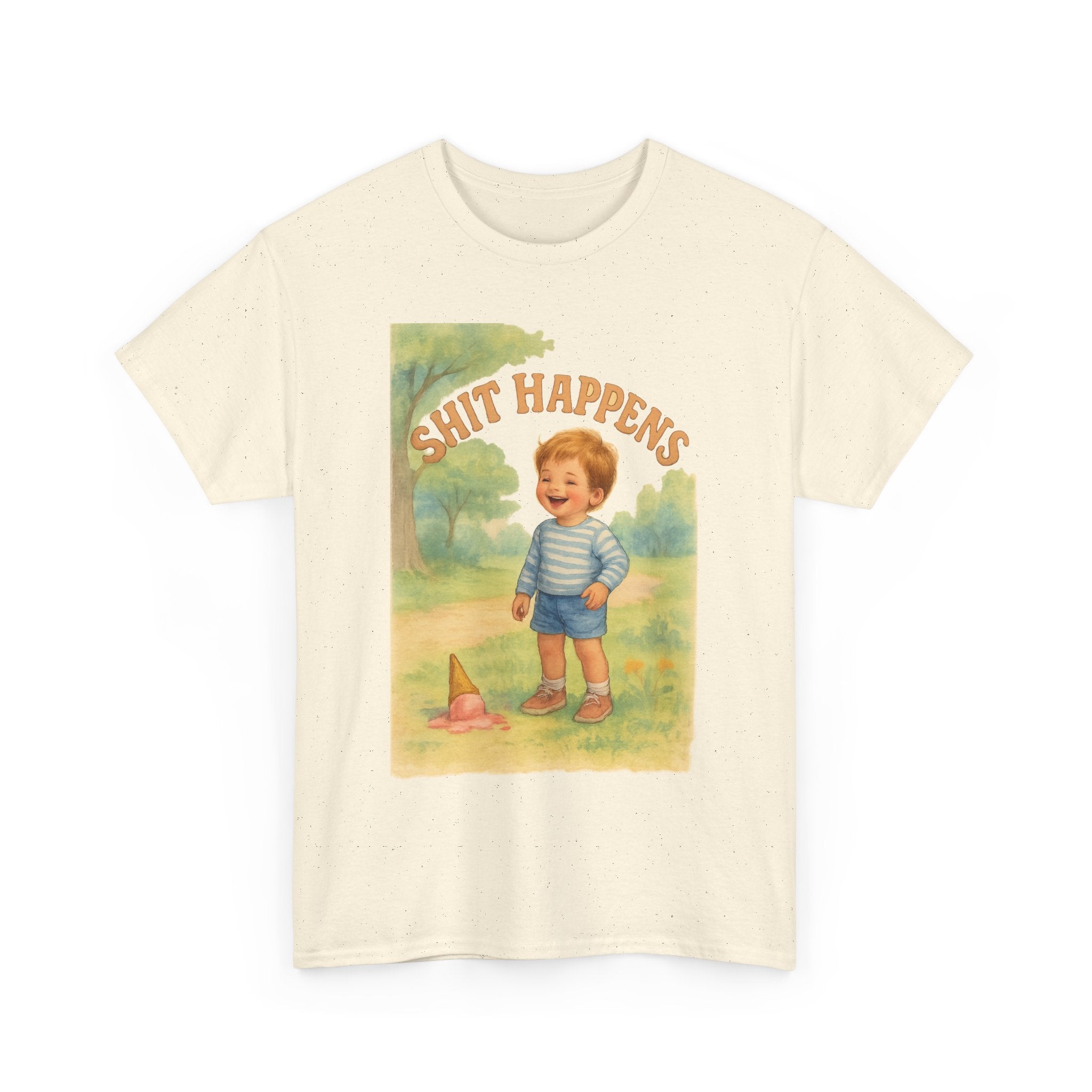 Shit Happens - Unisex Funny T-Shirt