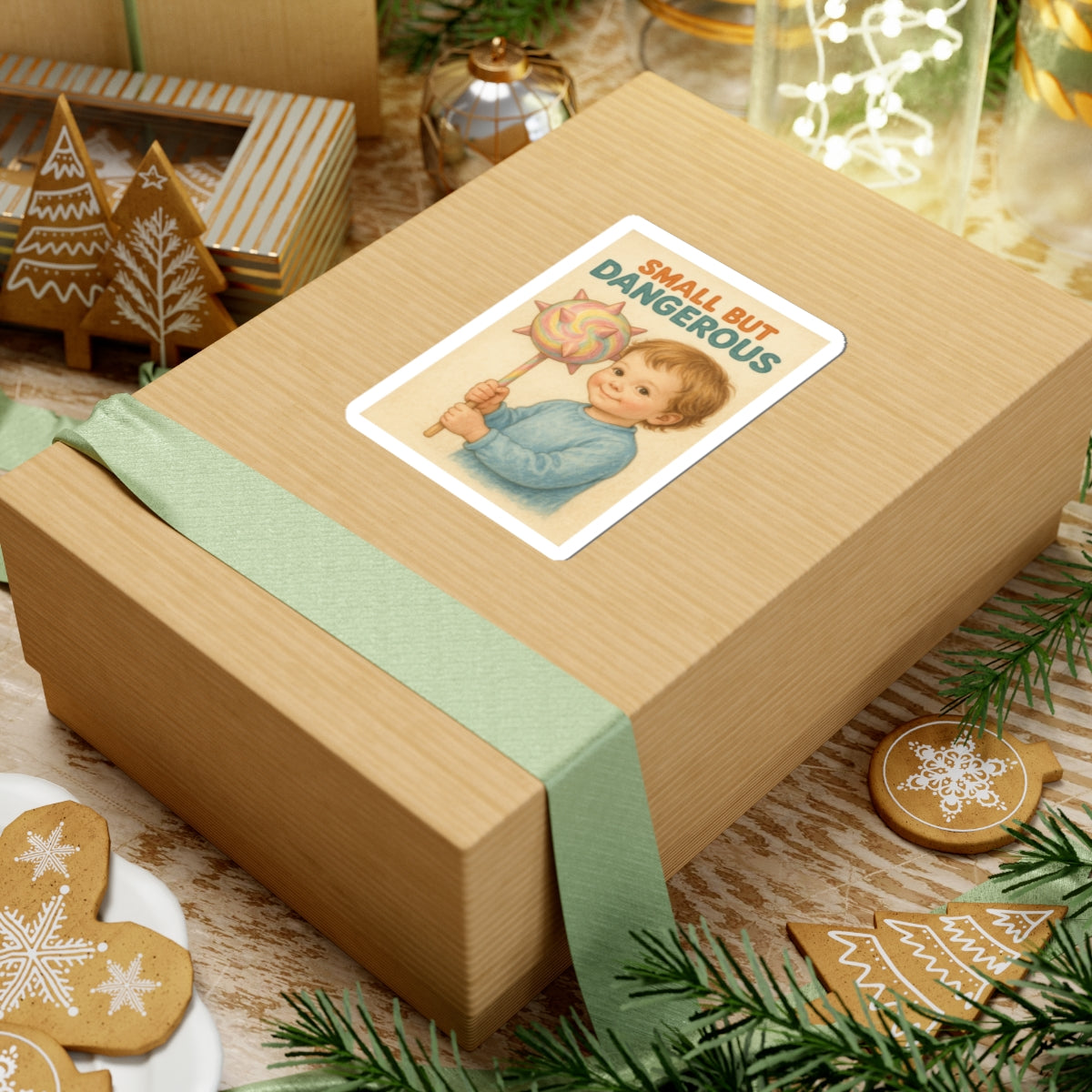 Small But Dangerous Sticker