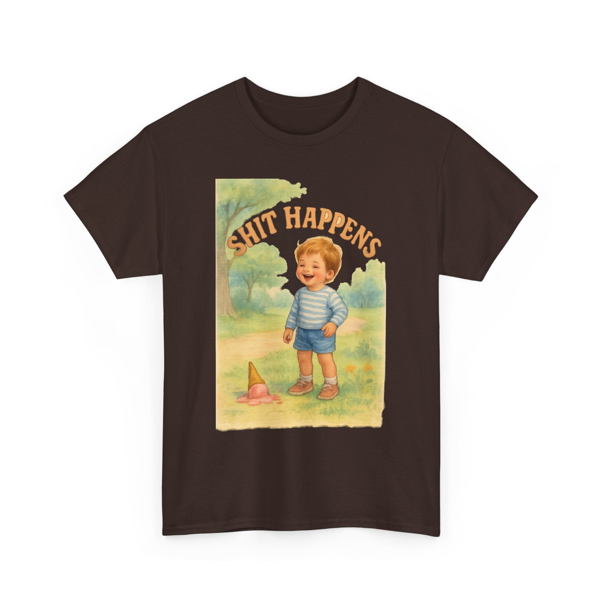 Shit Happens - Unisex Funny T-Shirt